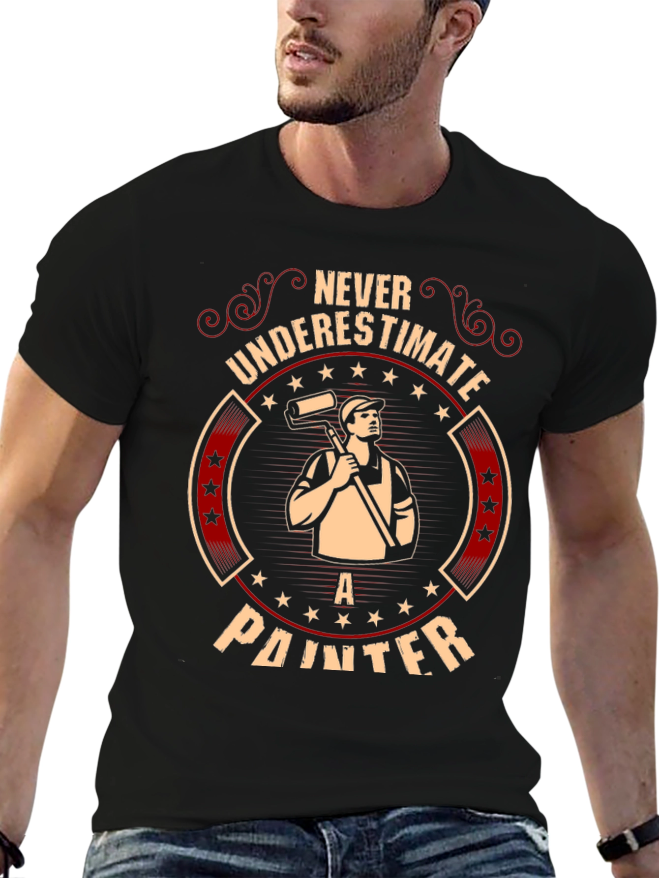 Never Underestimate a Painter T-Shirt