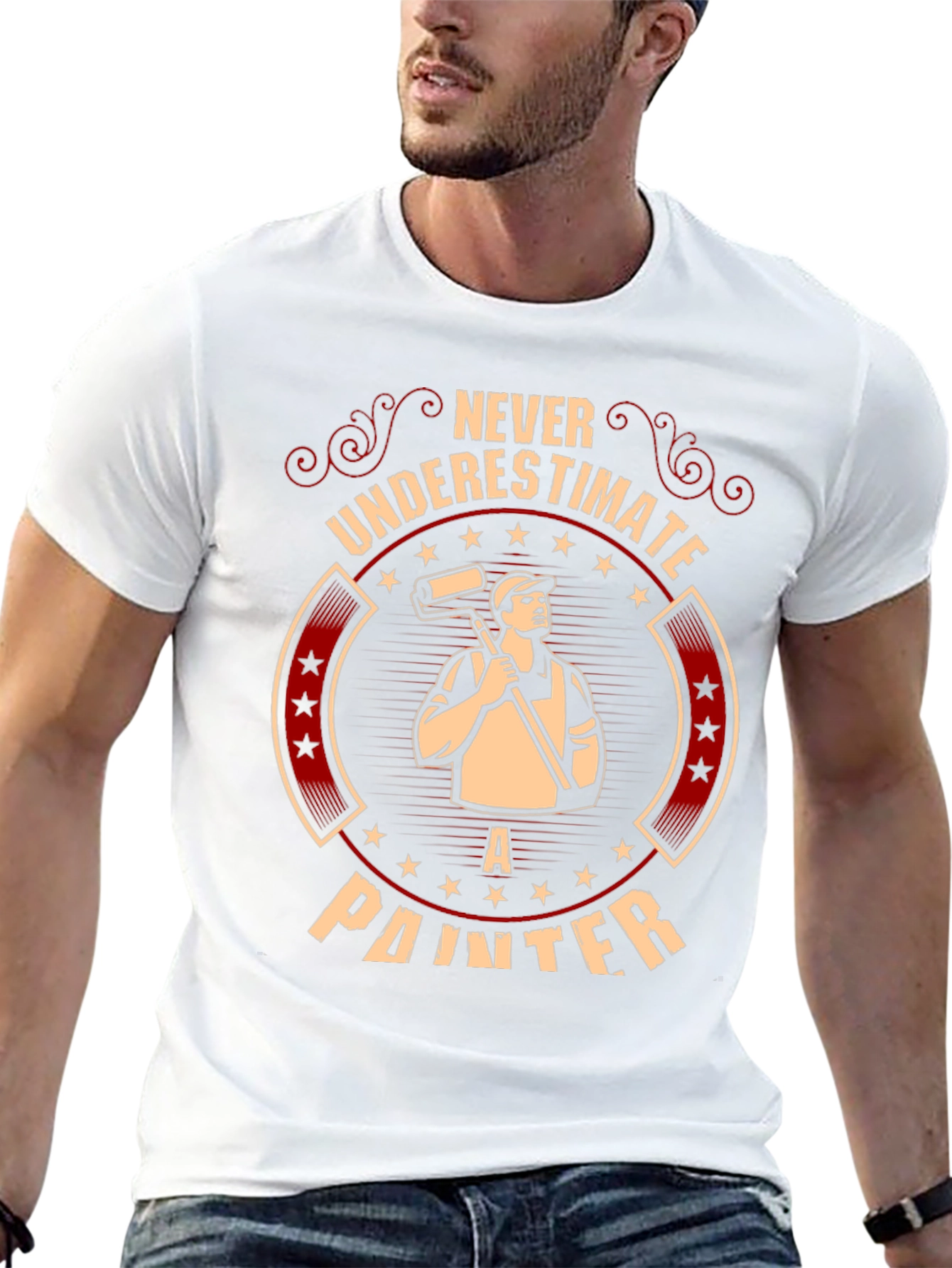 Never Underestimate a Painter T-Shirt
