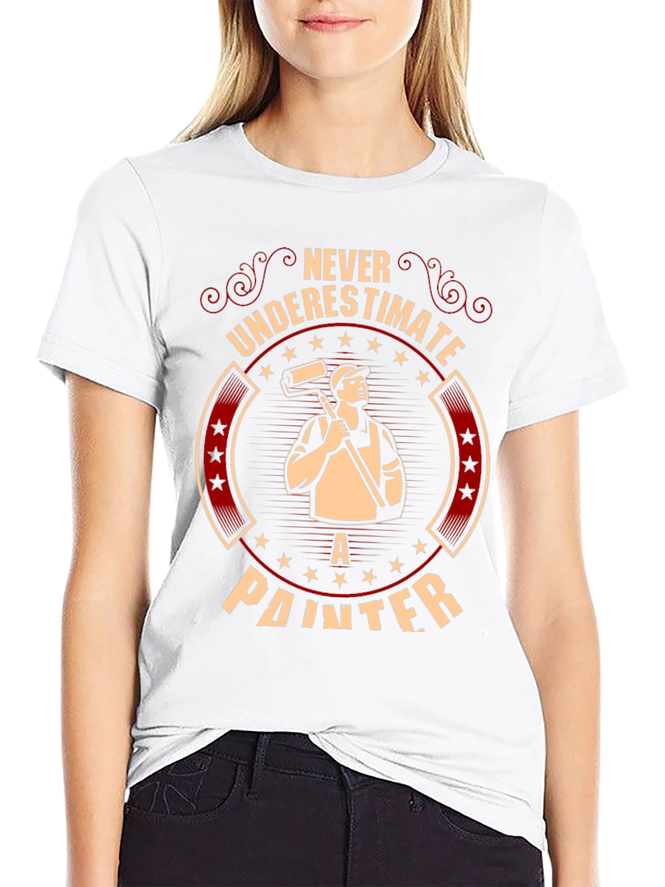 Never Underestimate a Painter T-Shirt