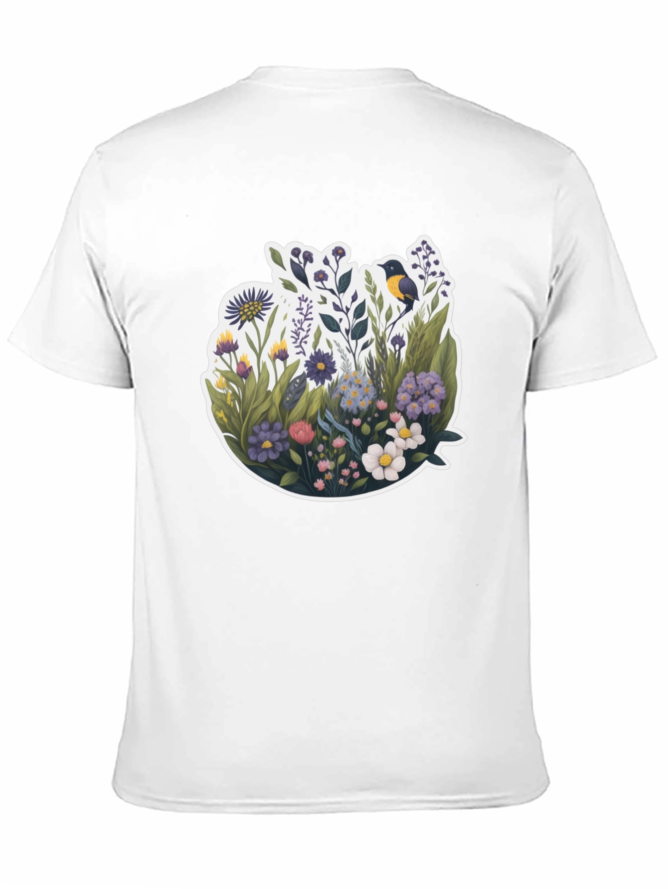 Floral Graphic T-Shirt - Nature Inspired Design