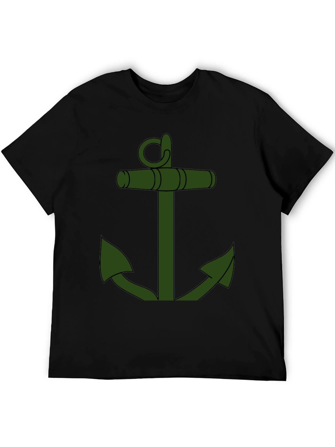 Anchor Graphic Tee - Classic Nautical Style