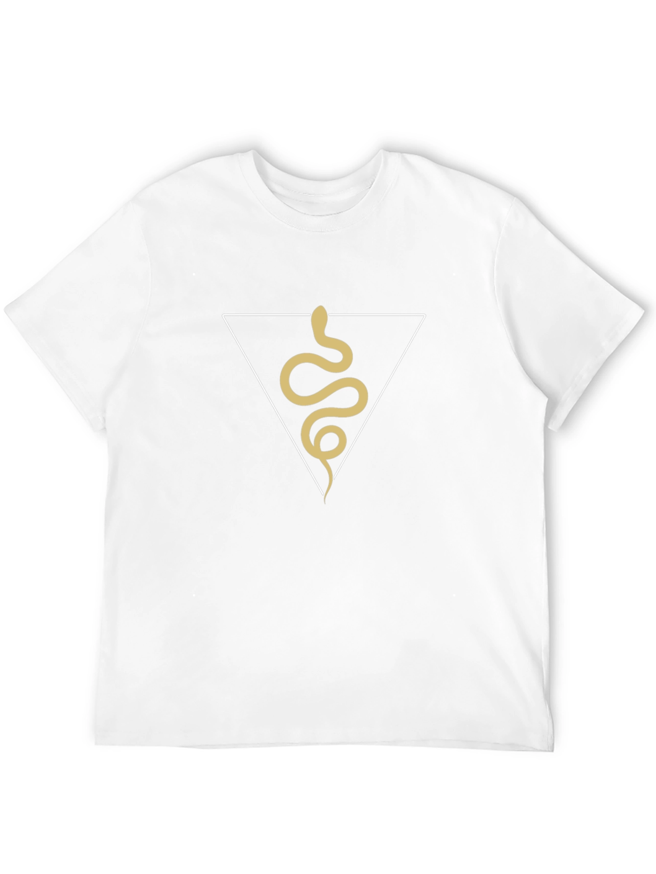 Black Snake Triangle Graphic Tee