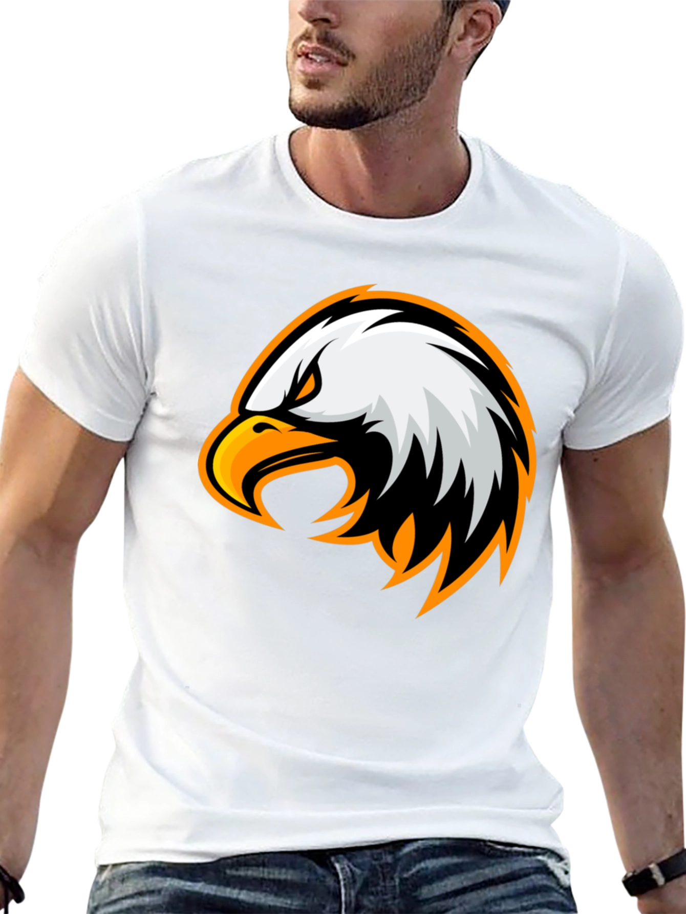 Eagle Graphic Black T-Shirt