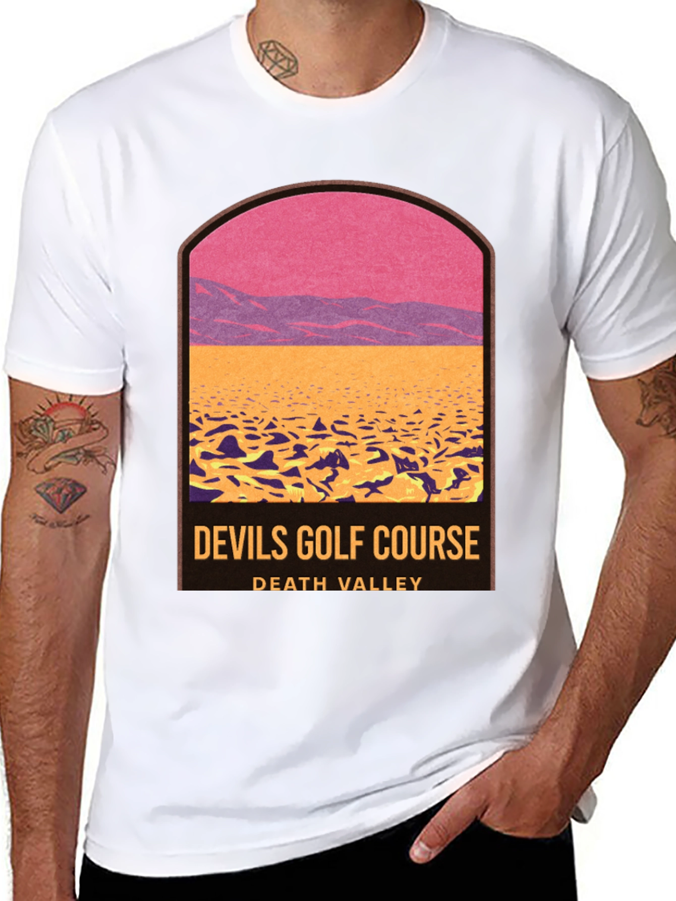 Devils Golf Course Death Valley T-Shirt