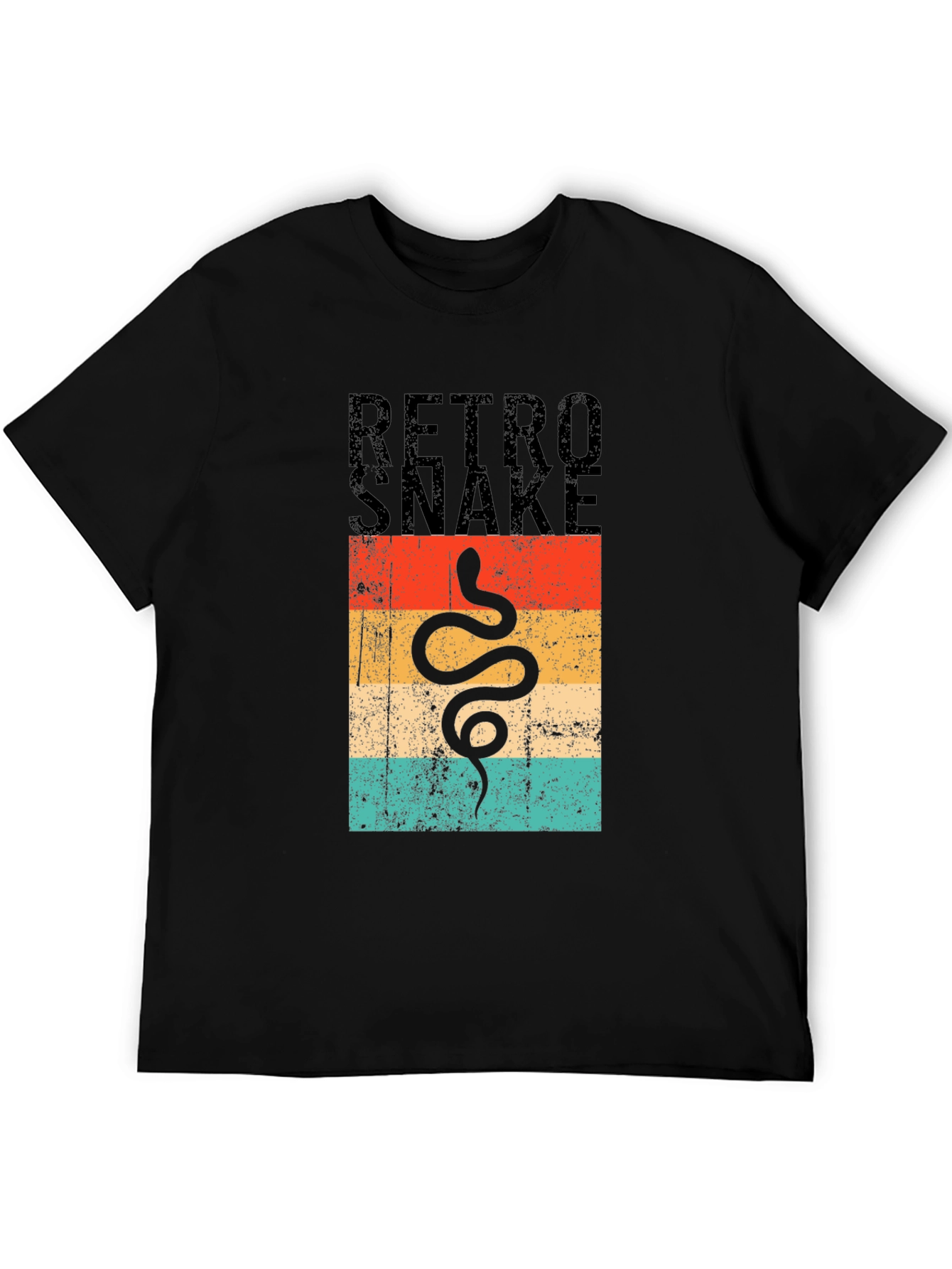 Retro Snake Graphic T-Shirt