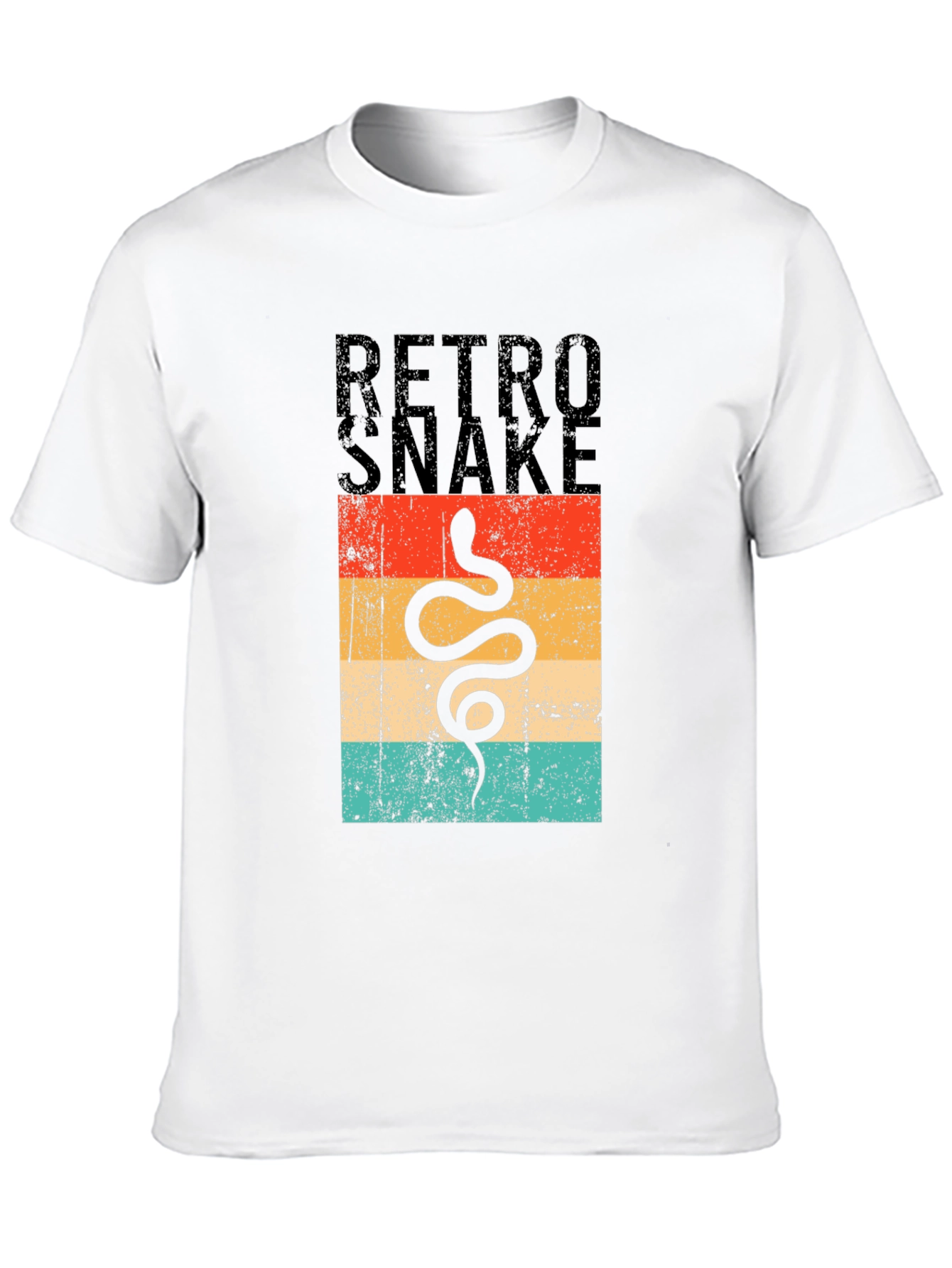 Retro Snake Graphic T-Shirt