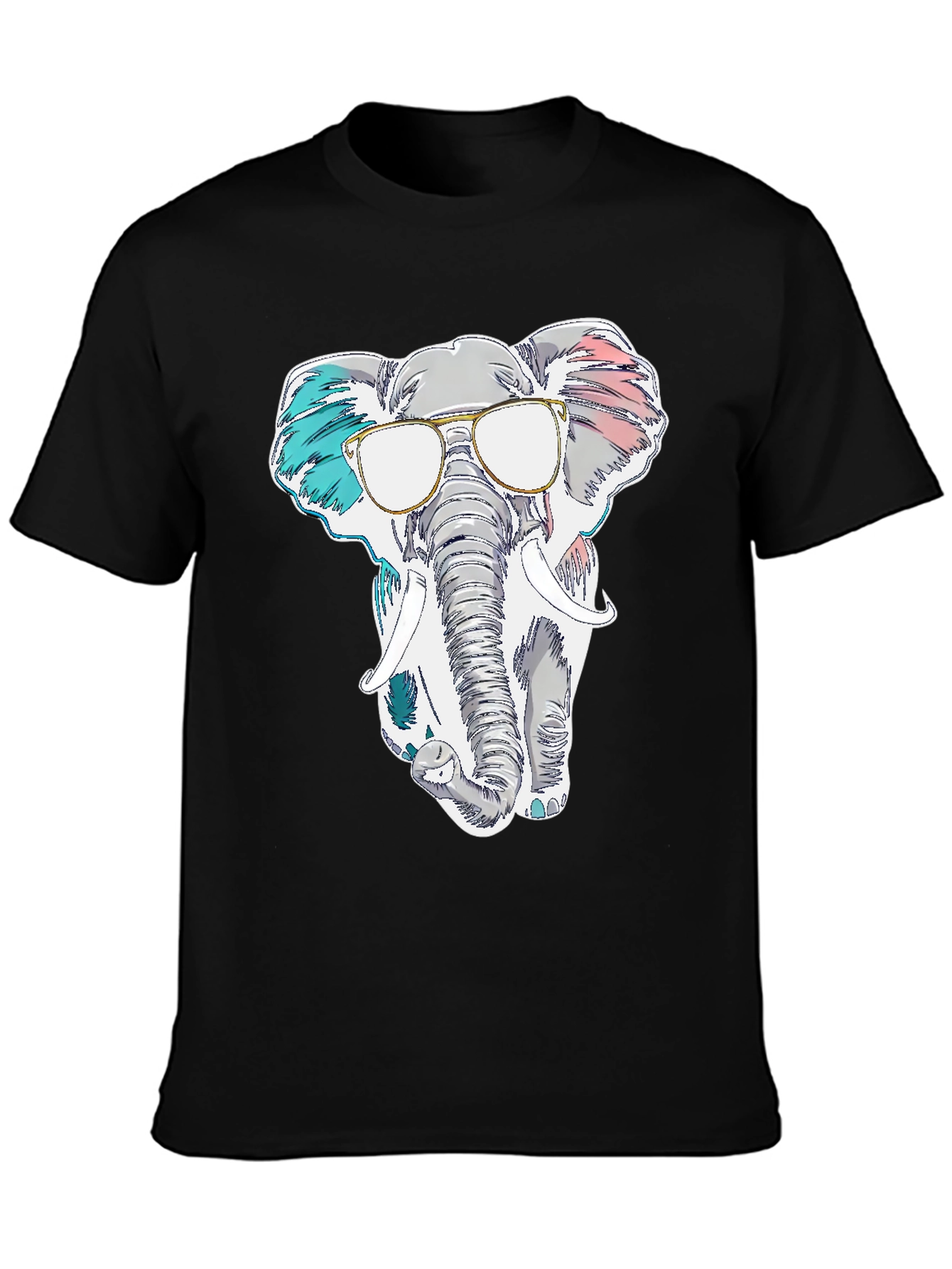 Cool Elephant Graphic T-Shirt