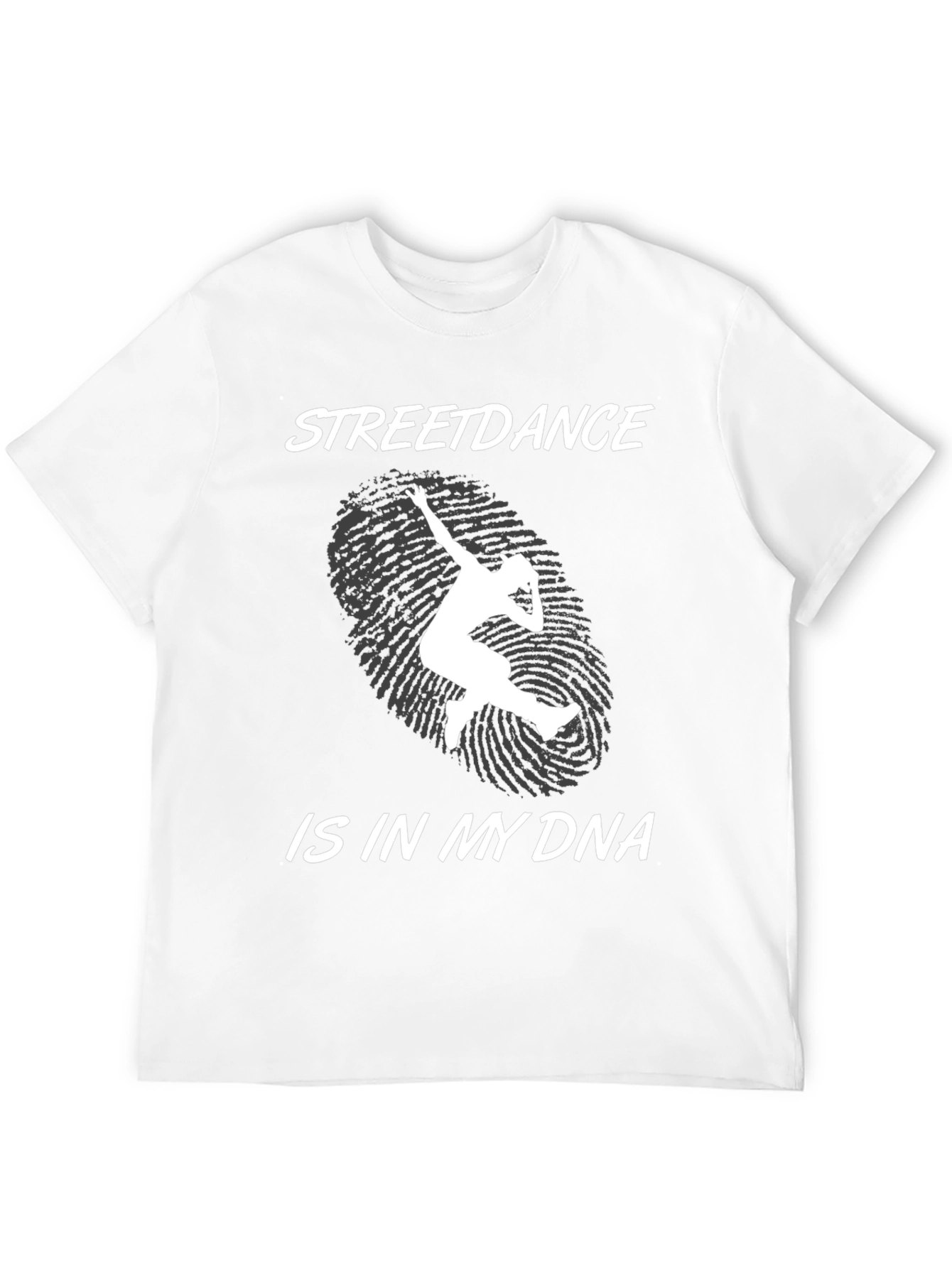 Streetdance DNA Graphic Tee - Black Cotton T-Shirt