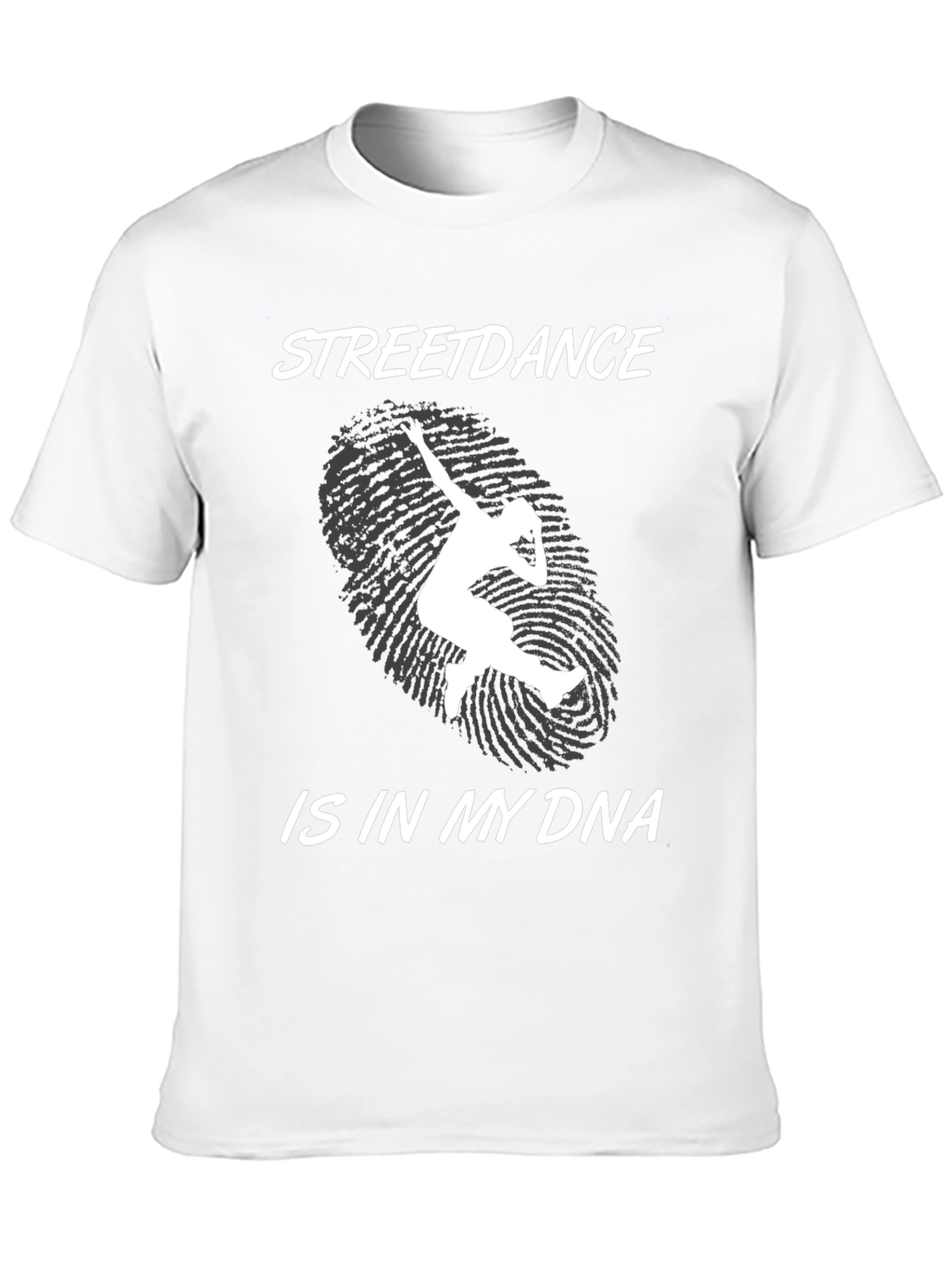 Streetdance DNA Graphic Tee - Black Cotton T-Shirt
