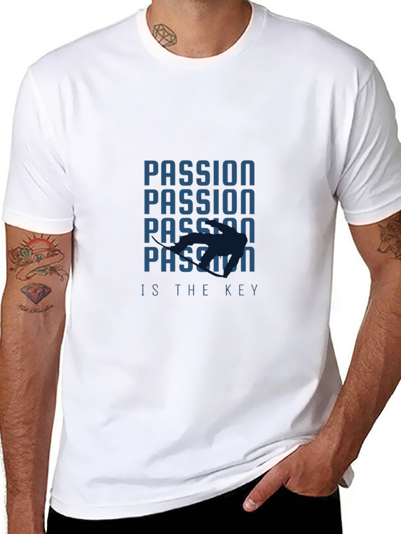 Passion is the Key Graphic T-Shirt