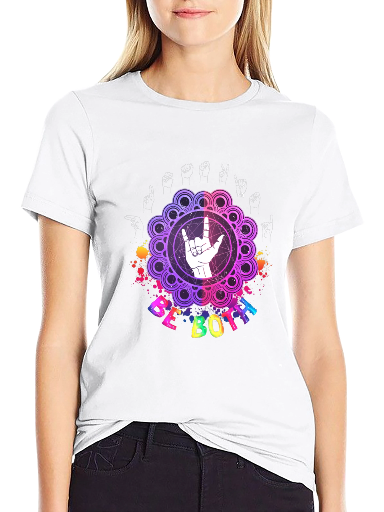Be Both Sign Language T-Shirt