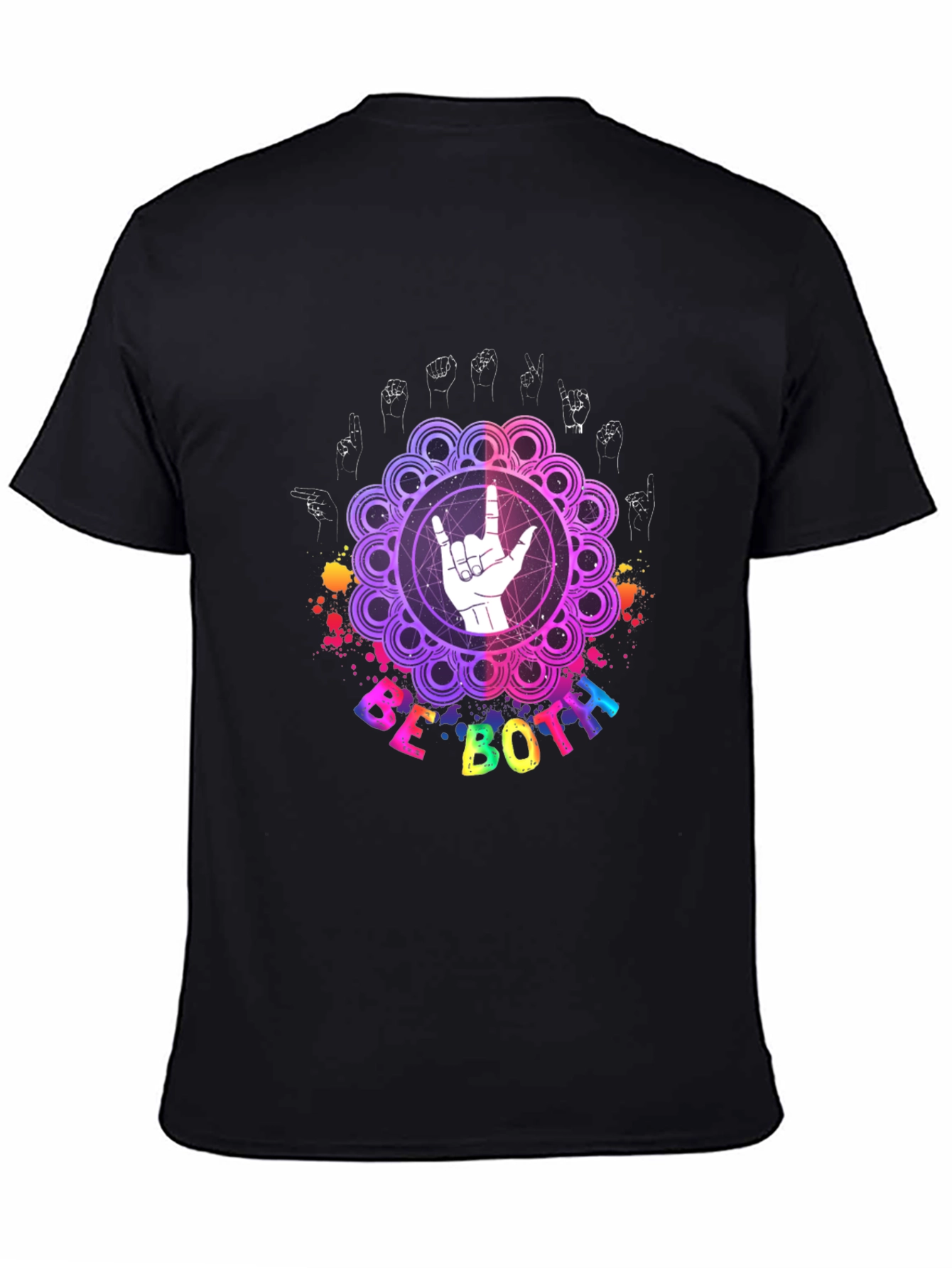 Be Both Sign Language T-Shirt