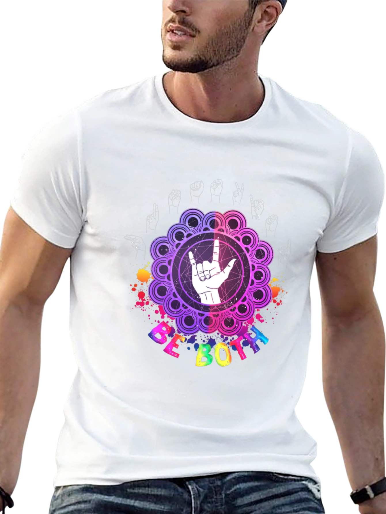 Be Both Sign Language T-Shirt