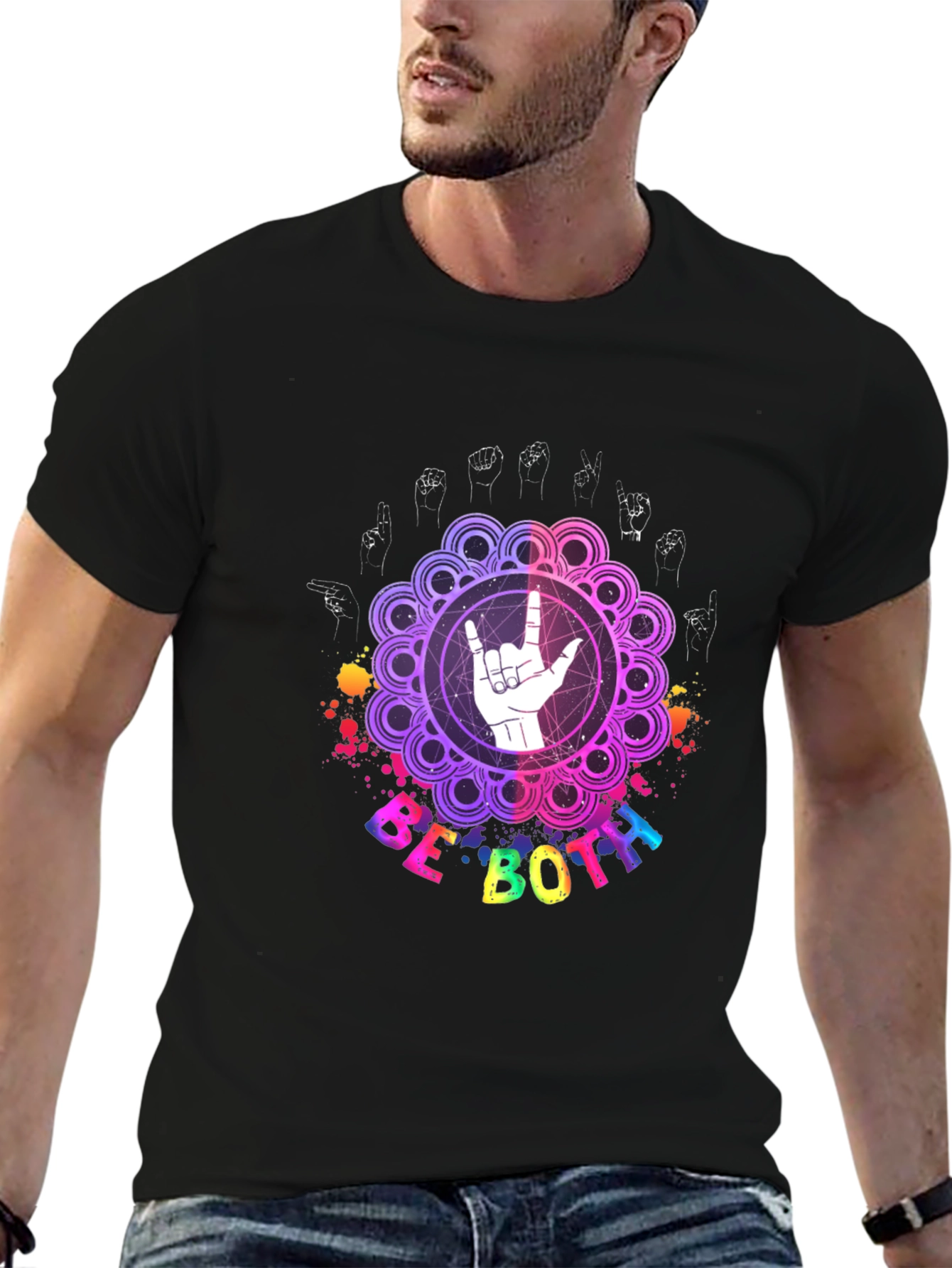 Be Both Sign Language T-Shirt