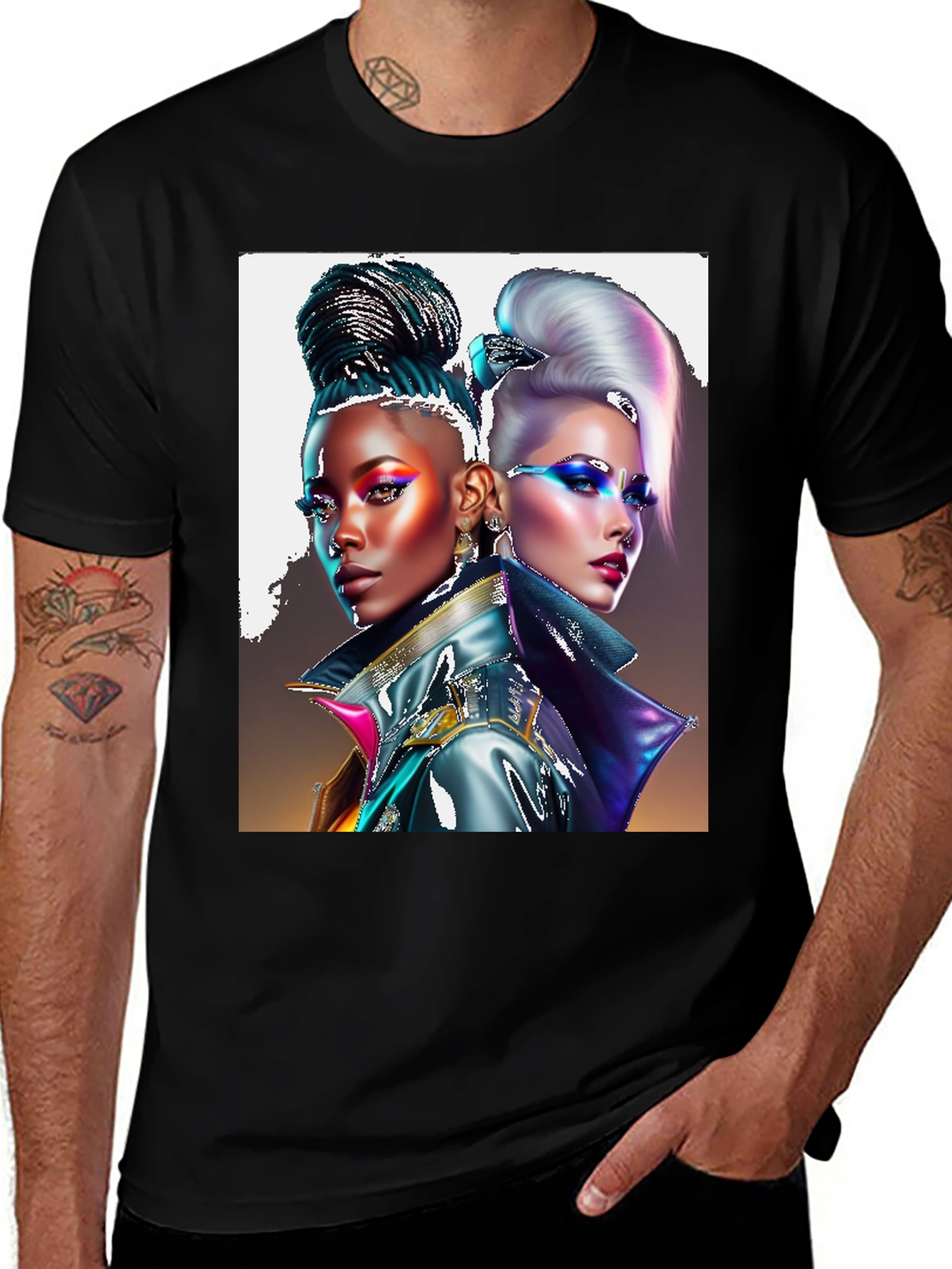 Futuristic Fashion Tee