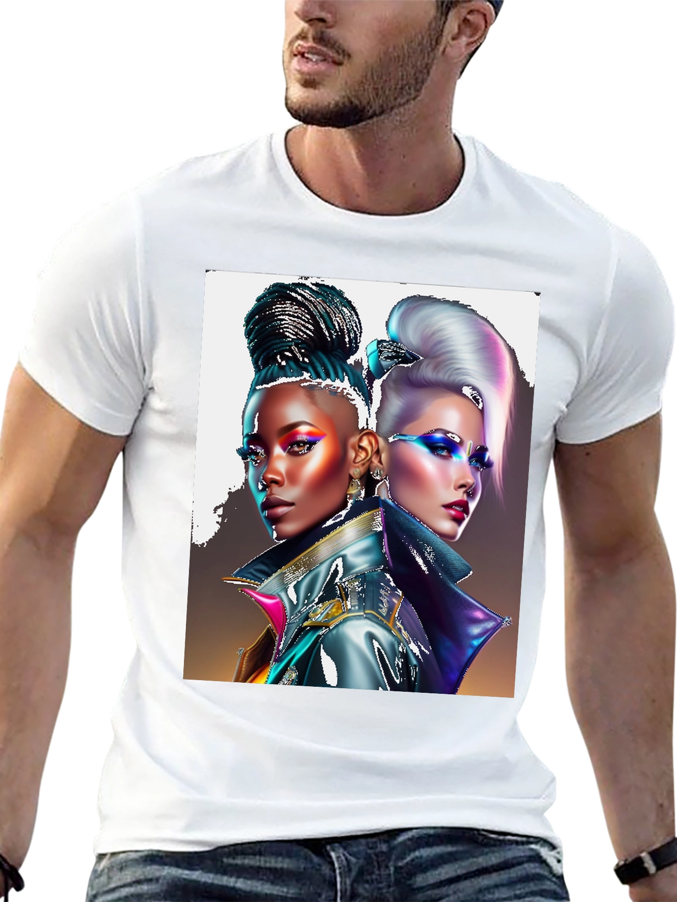 Futuristic Fashion Tee