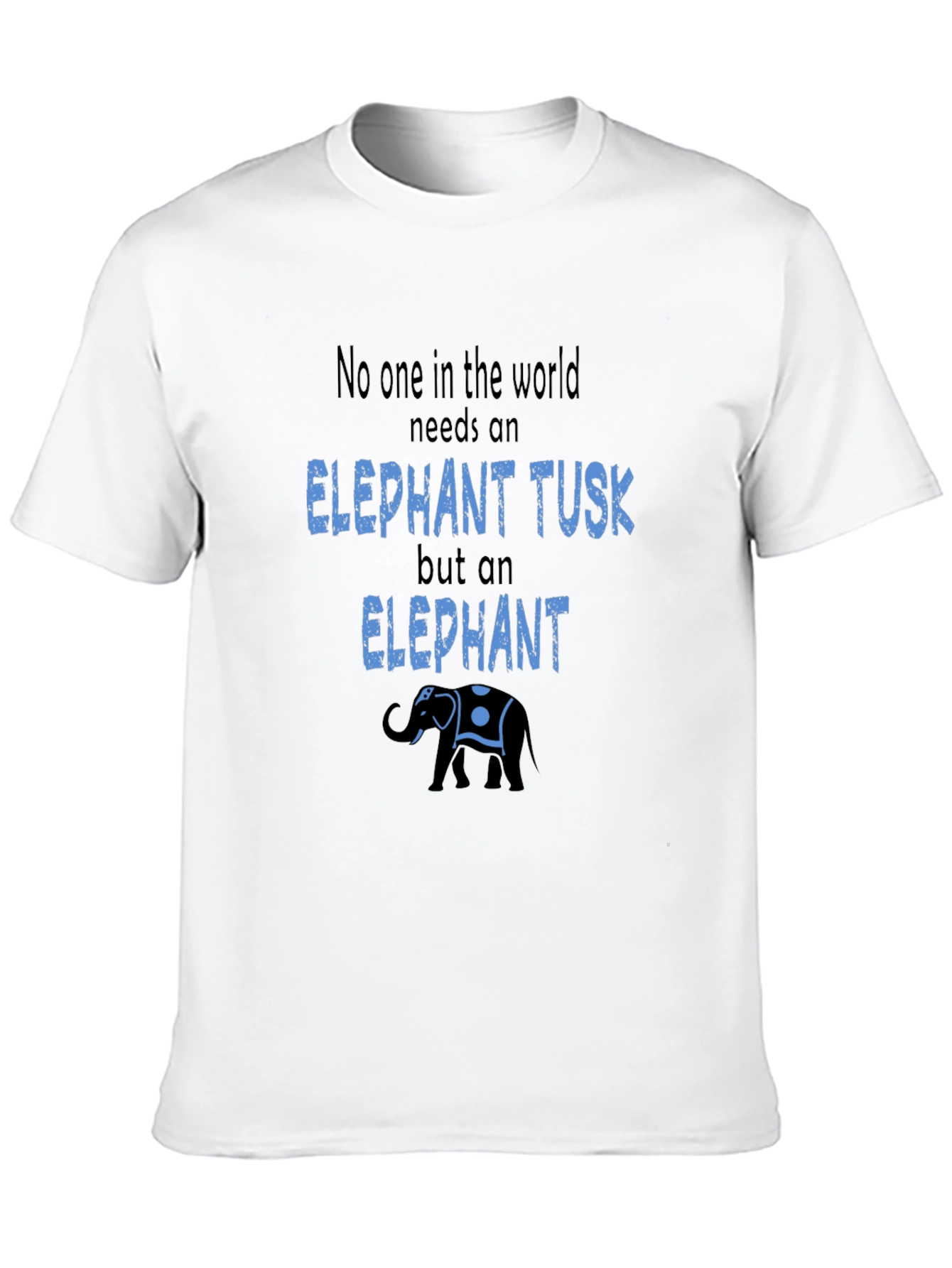 Elephant Tusk Graphic T-Shirt