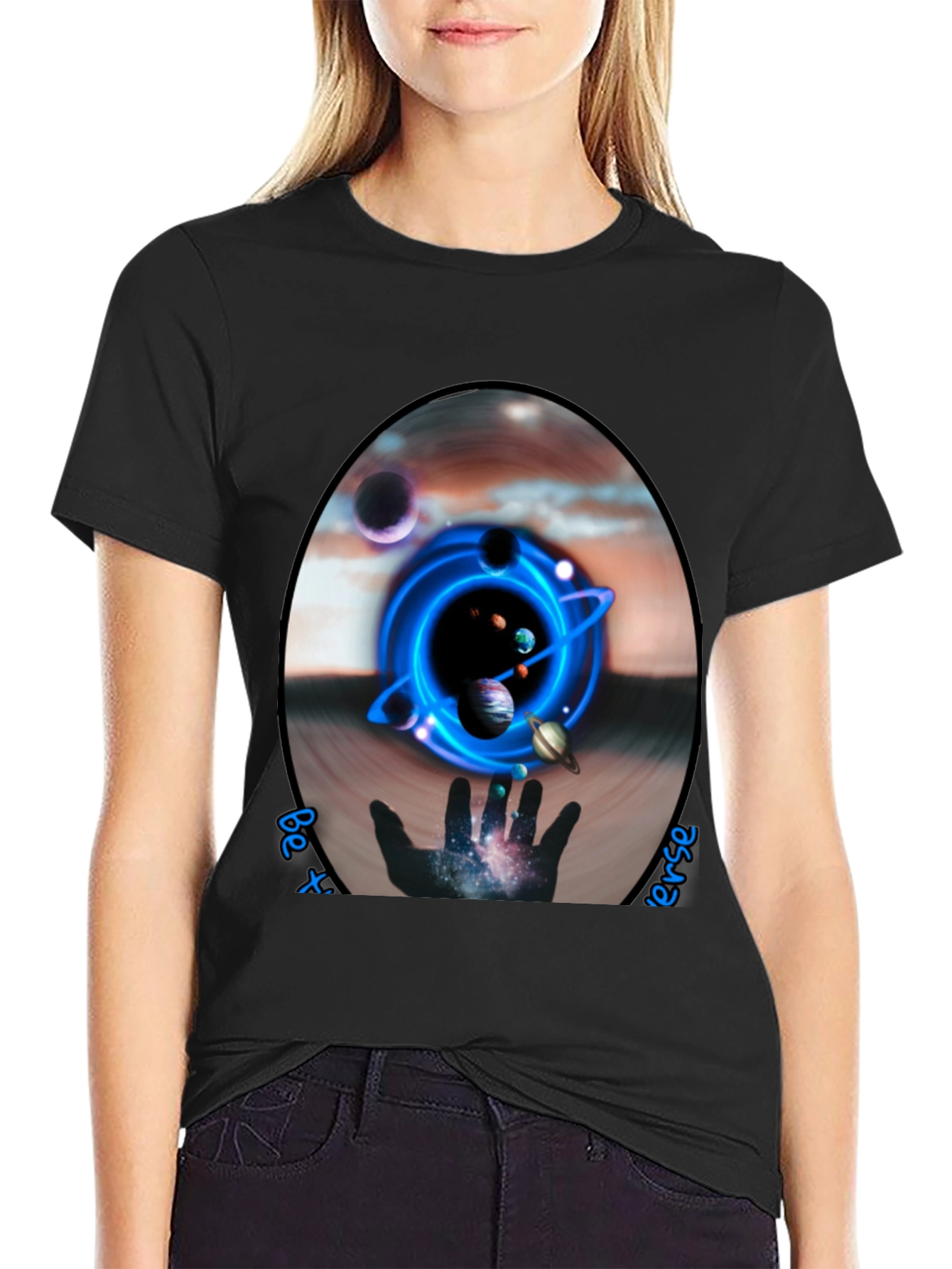 Cosmic Universe T-Shirt - Galaxy Design