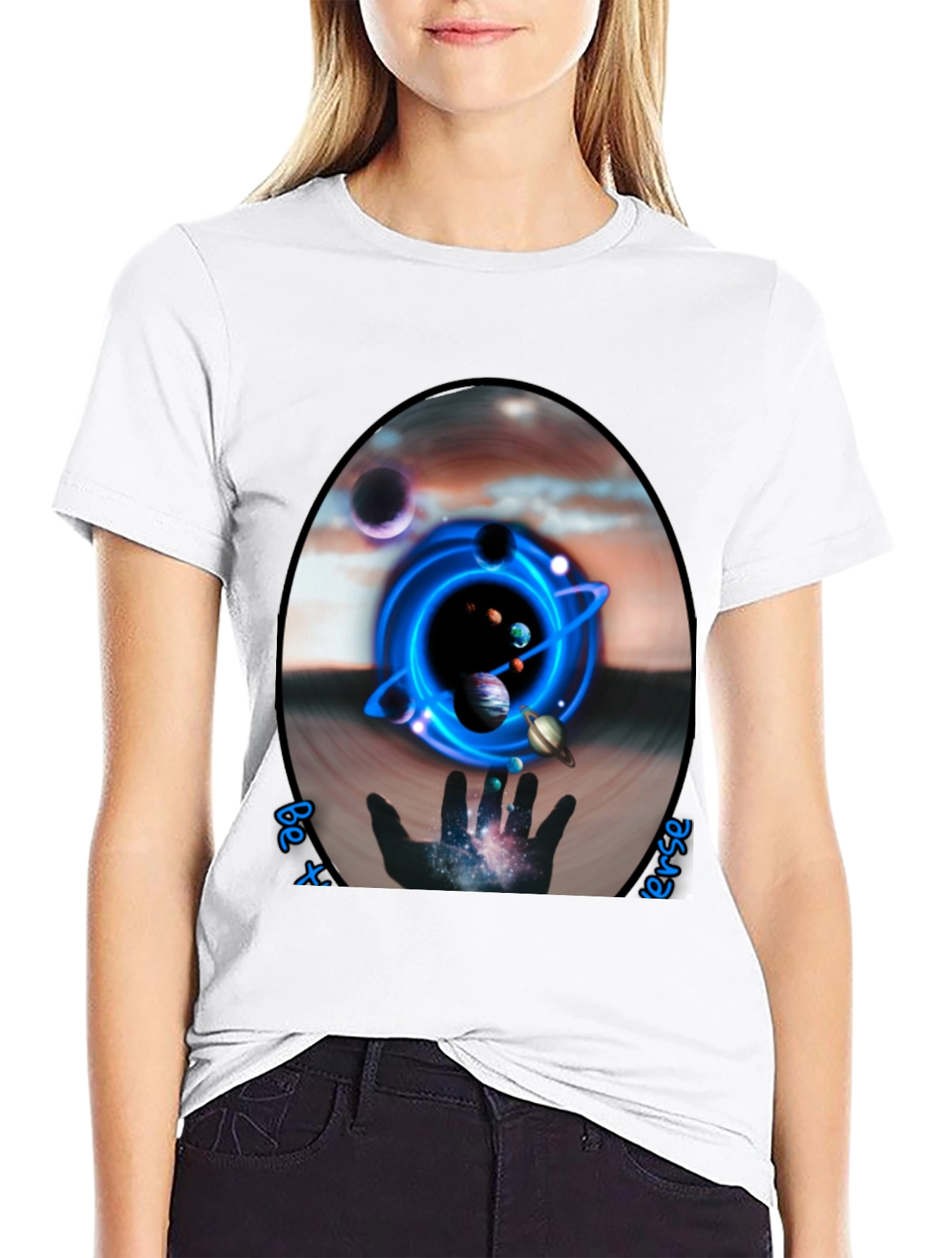 Cosmic Universe T-Shirt - Galaxy Design