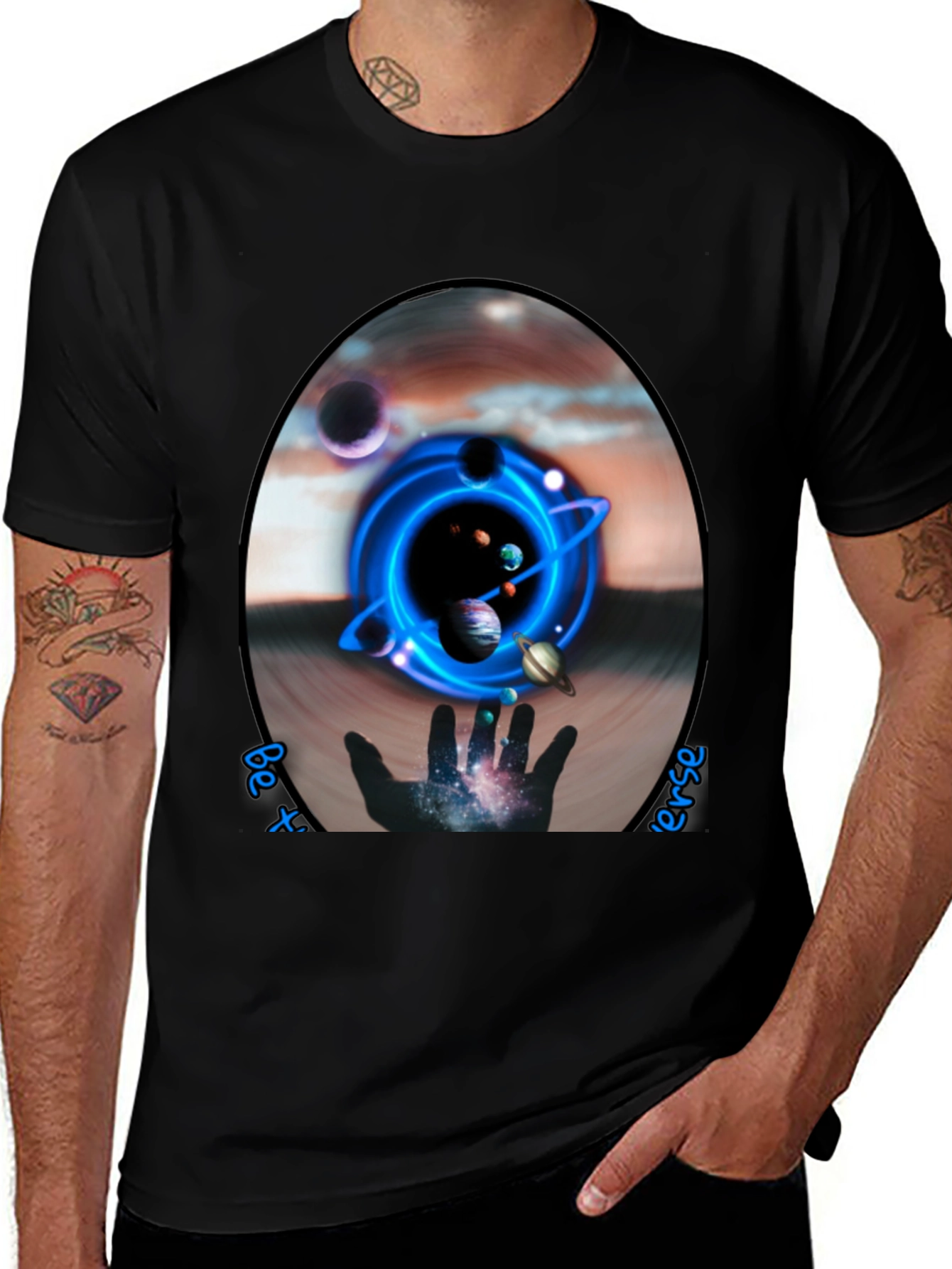 Cosmic Universe T-Shirt - Galaxy Design