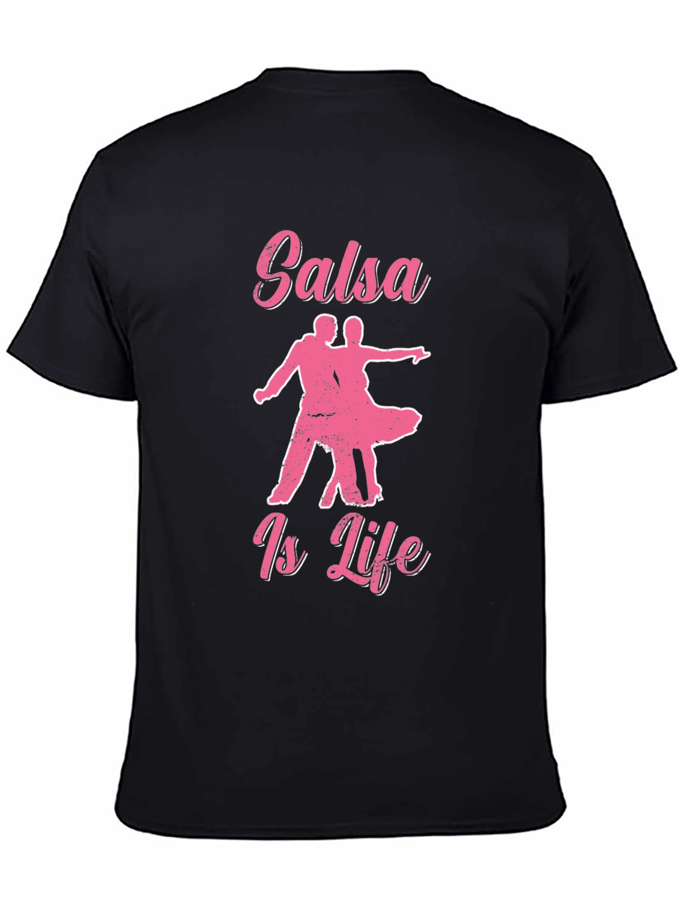 Salsa Is Life Graphic Tee - Black