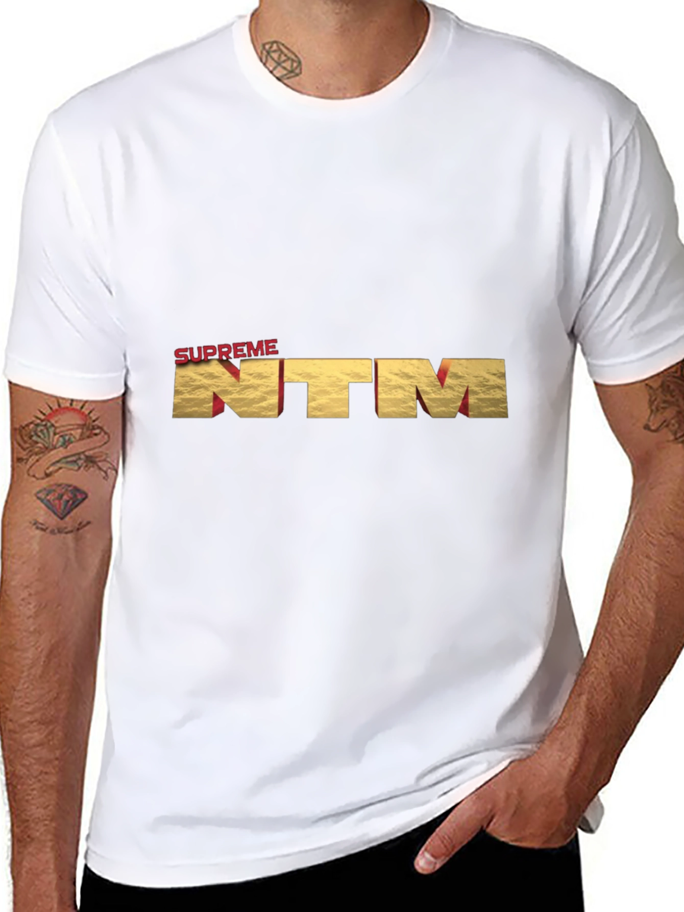 Supreme NTM Graphic Tee - Modern Streetwear