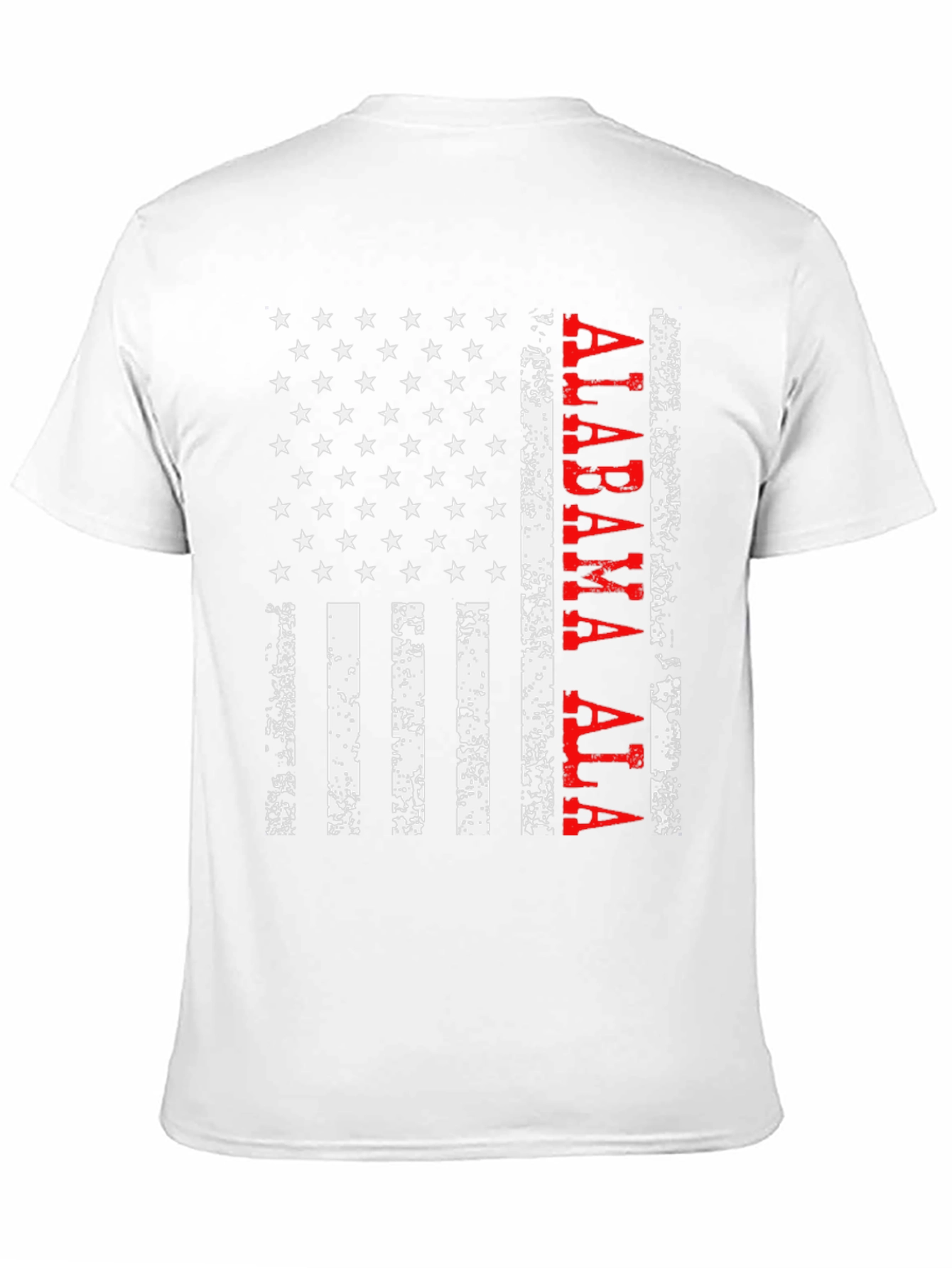 Alabama Flag T-Shirt Patriotic Gift