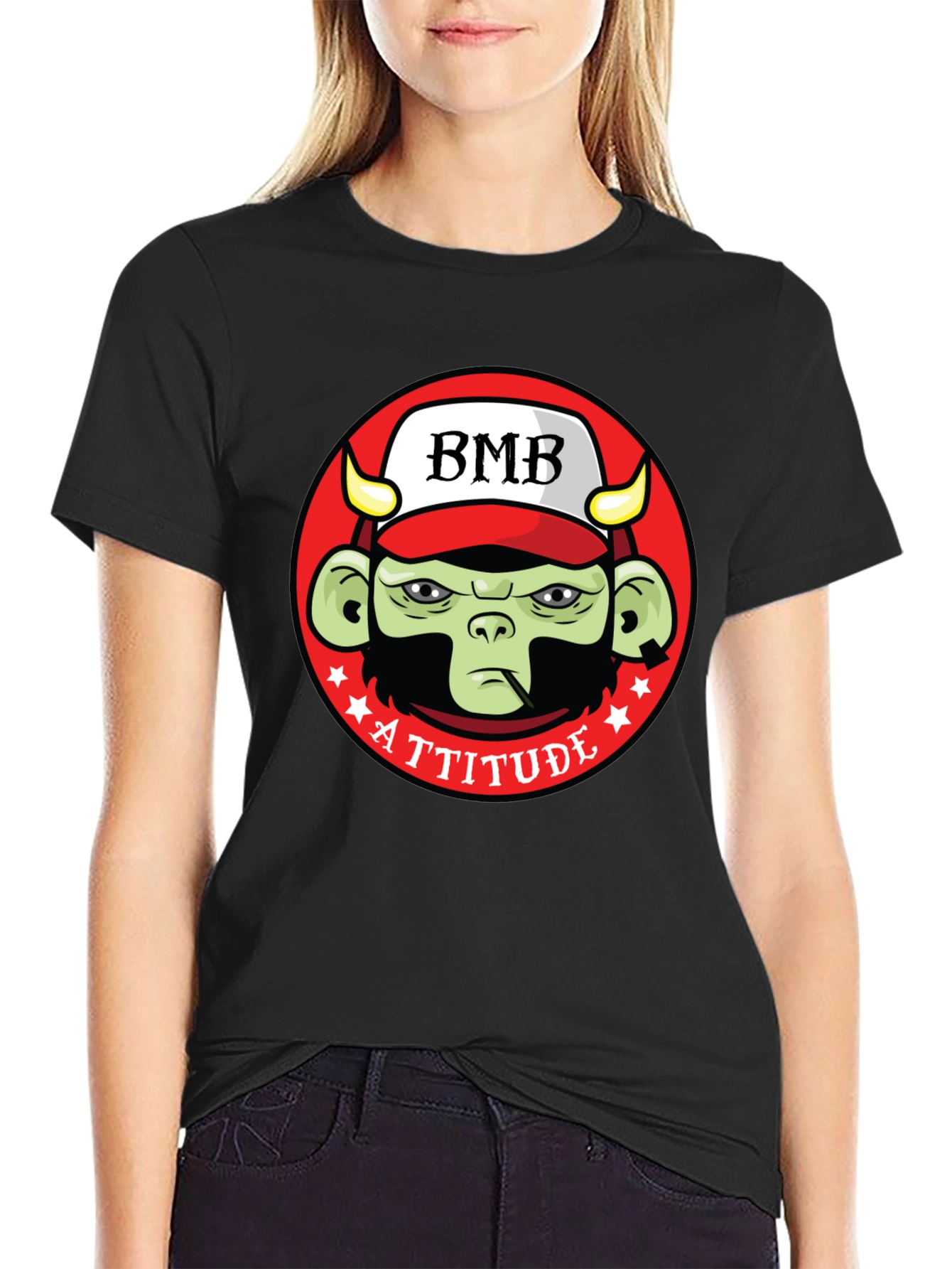 BMB Attitude Graphic T-Shirt