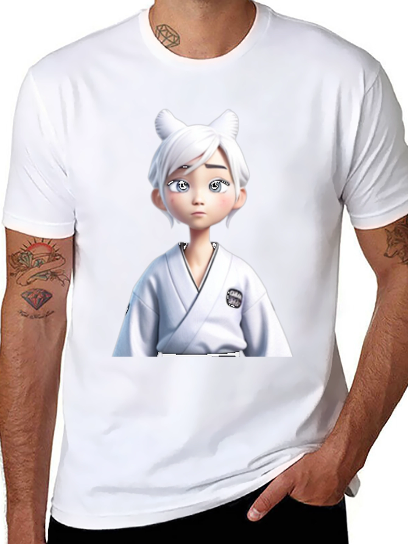 Anime Style Karate Kid T-Shirt