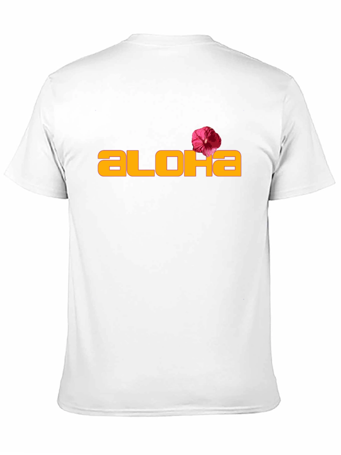Aloha Graphic Tee - Black Casual T-Shirt