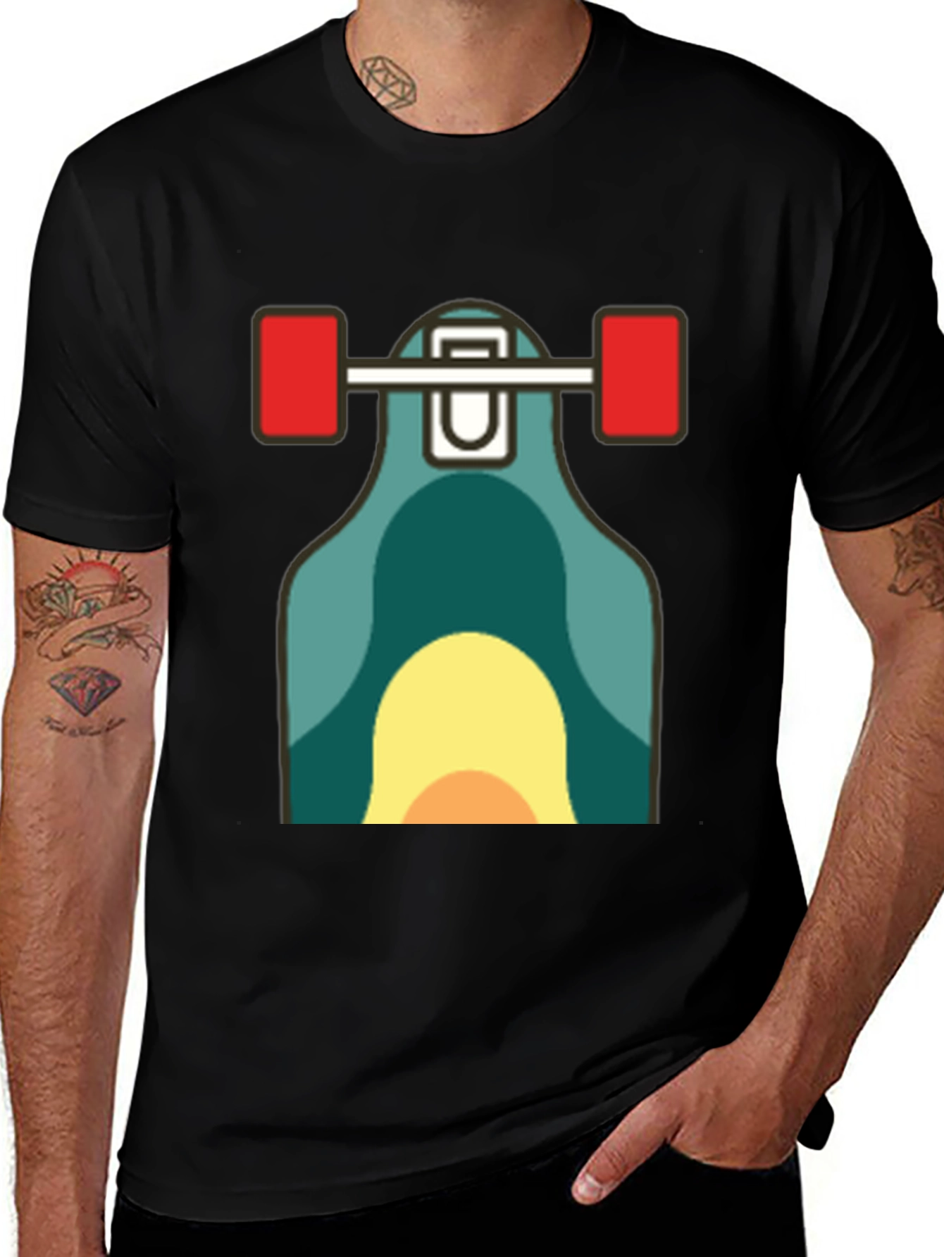Skateboard Graphic Tee - Cool Skate Style