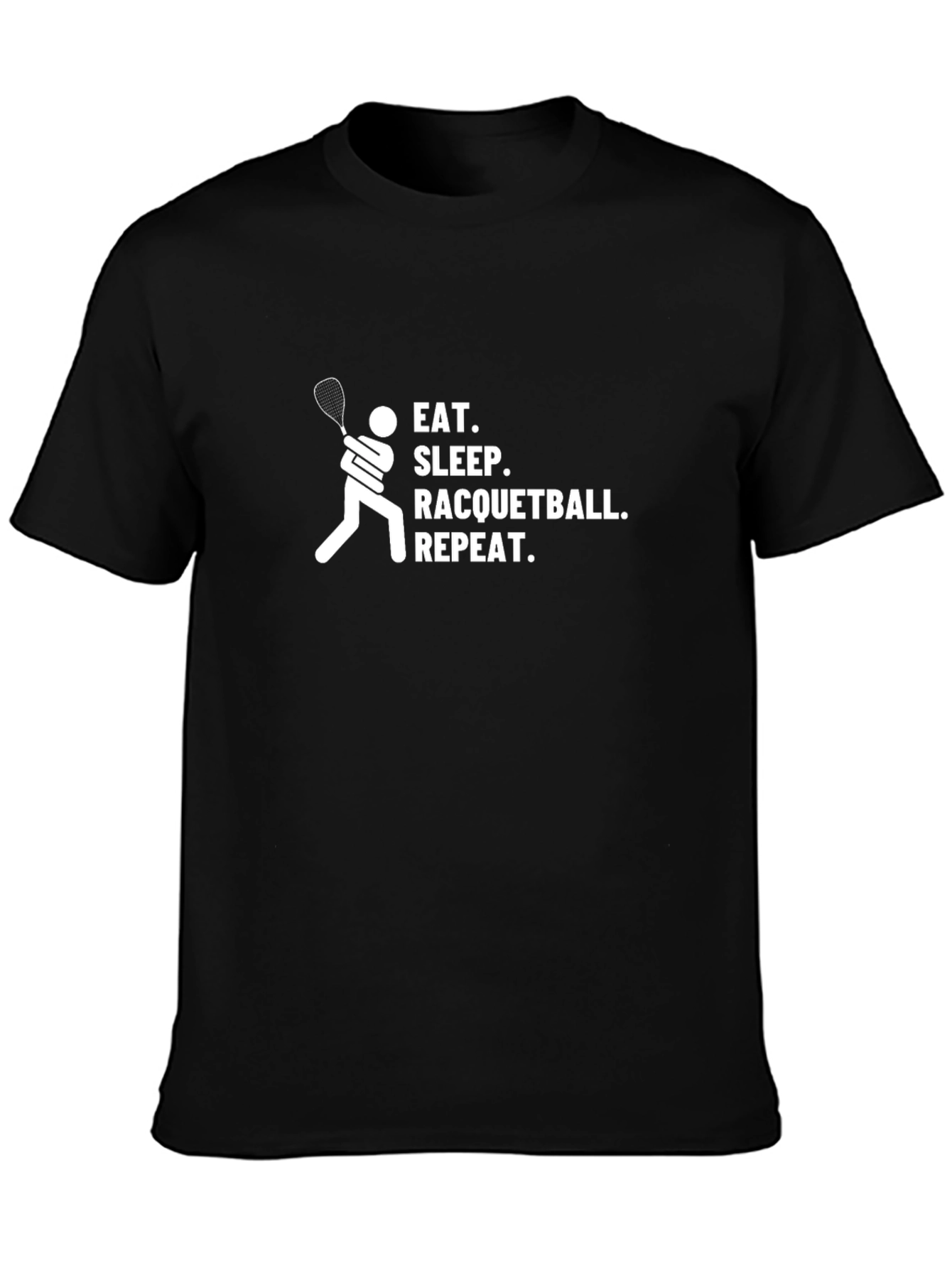 Eat Sleep Racquetball Repeat T-Shirt