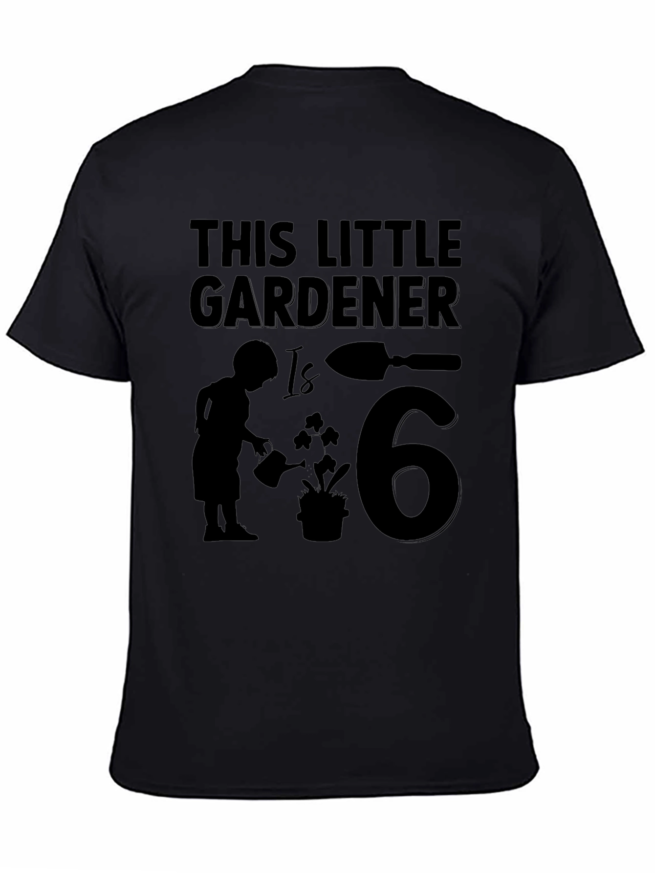 Little Gardener 6th Birthday T-Shirt