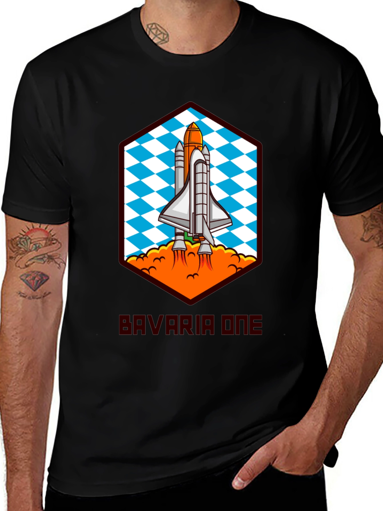 Bavaria One Space Shuttle T-Shirt