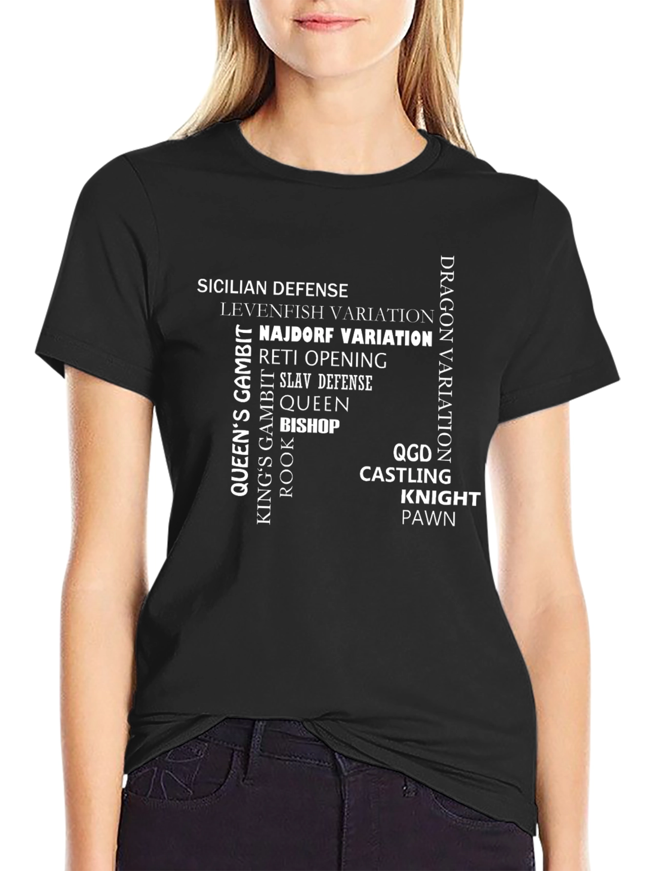 Chess Openings T-Shirt: A Tactical Fashion Statement