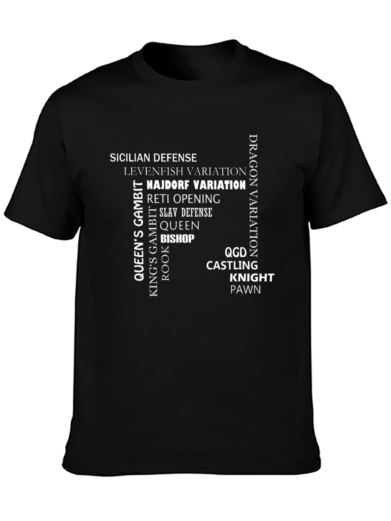 Chess Openings T-Shirt: A Tactical Fashion Statement