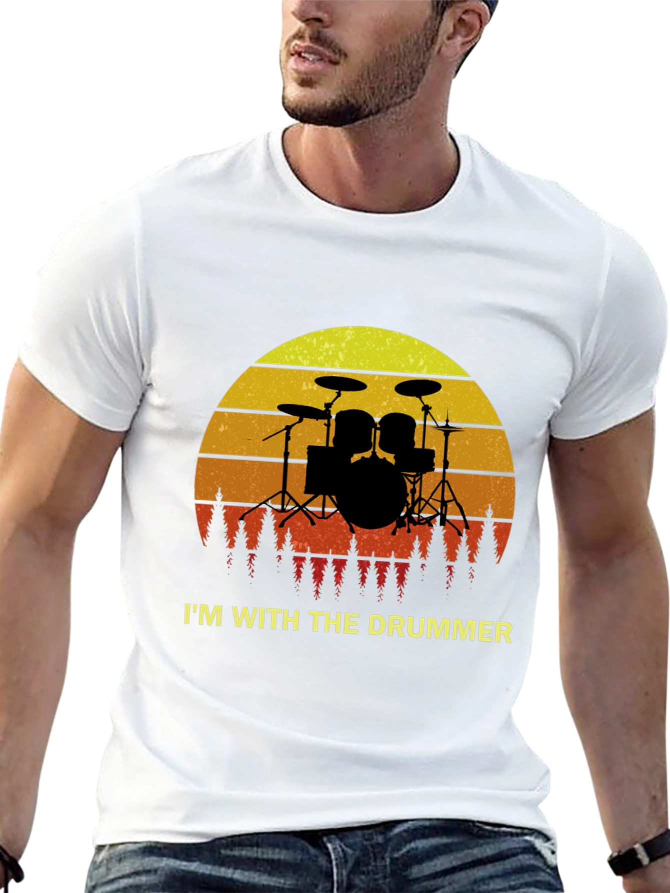 Im With The Drummer T-Shirt