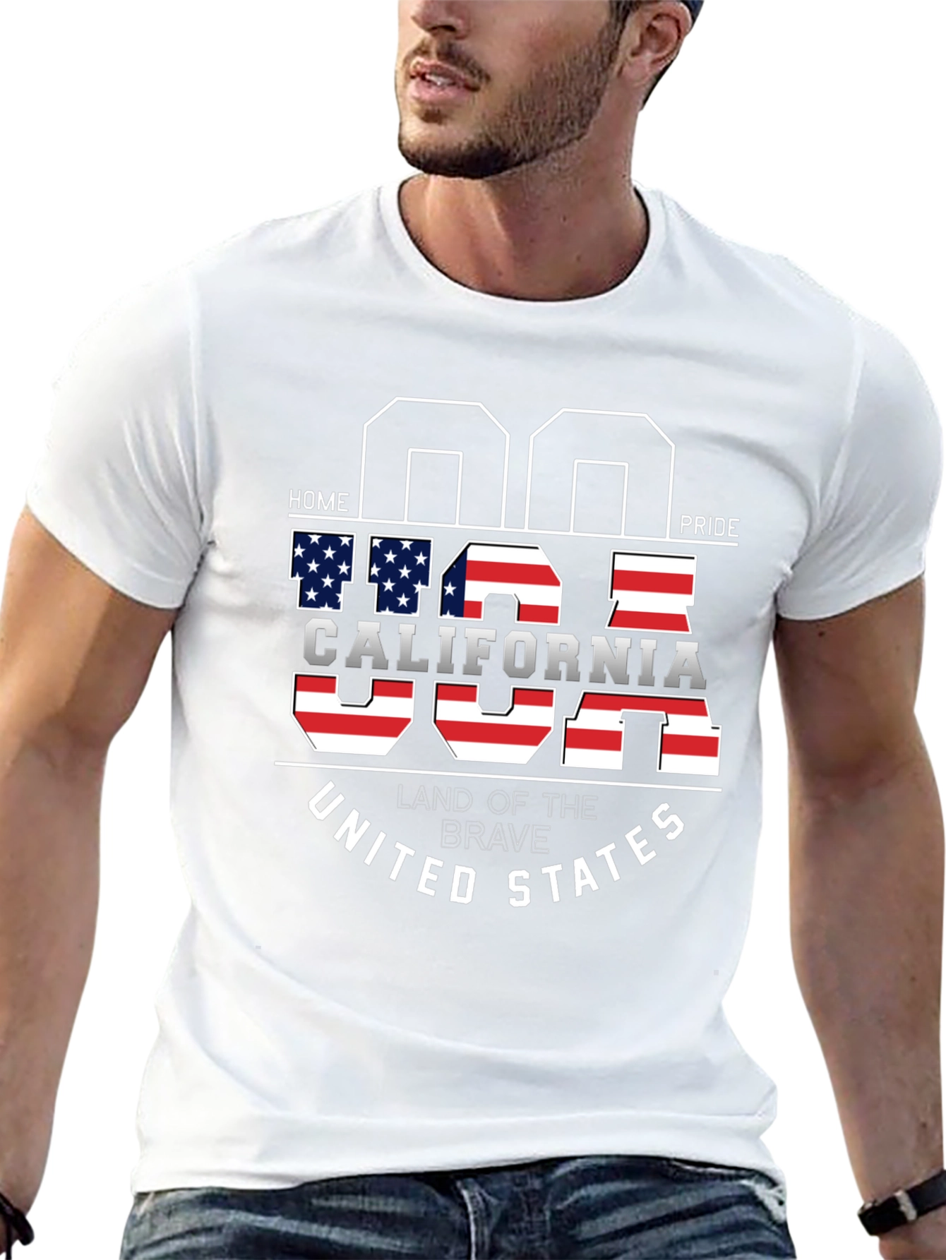 USA California Home Pride T-Shirt
