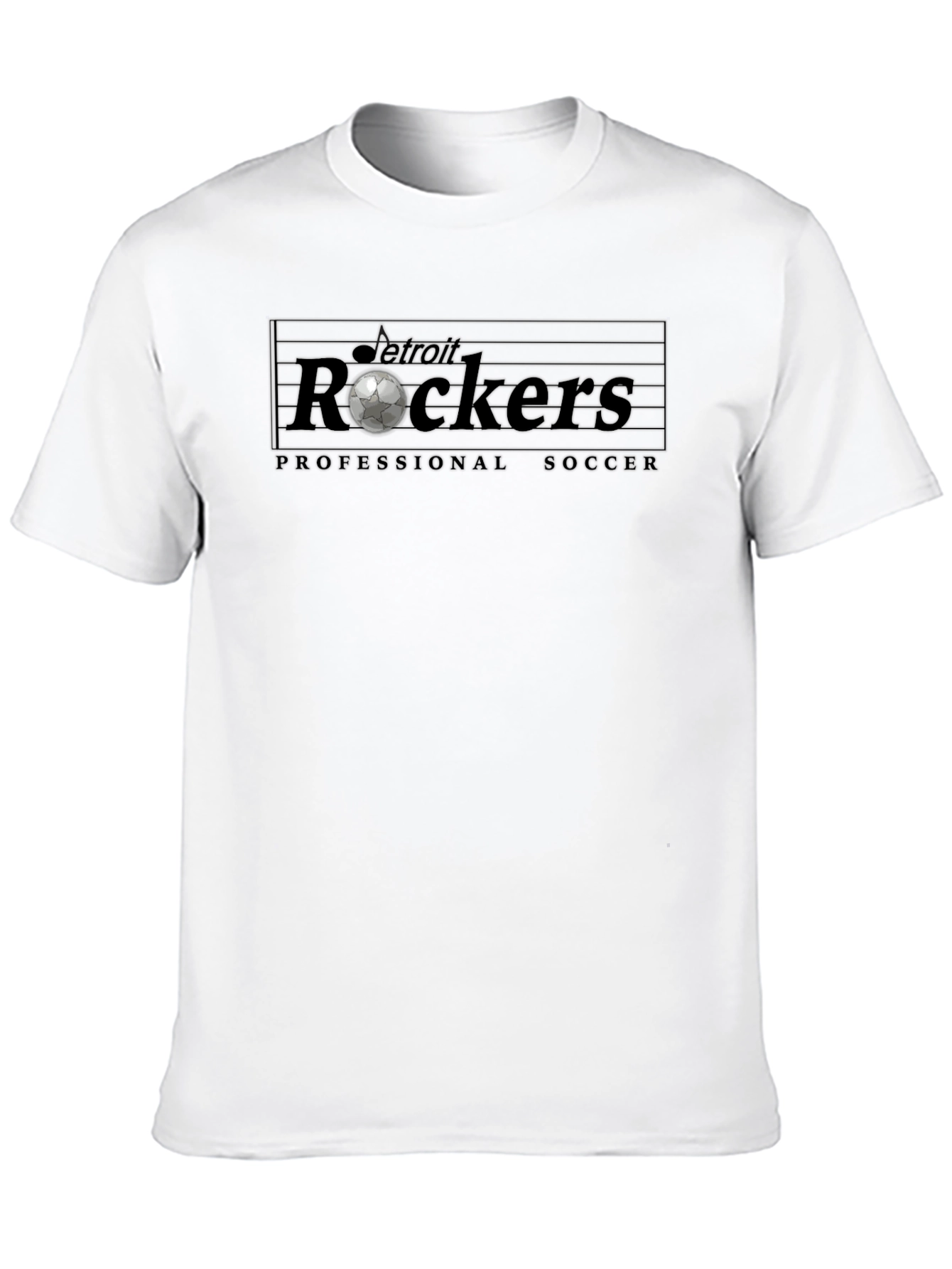 Detroit Rockers Soccer T-Shirt - Black