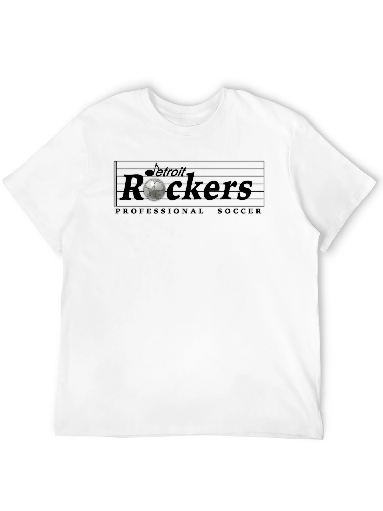 Detroit Rockers Soccer T-Shirt - Black