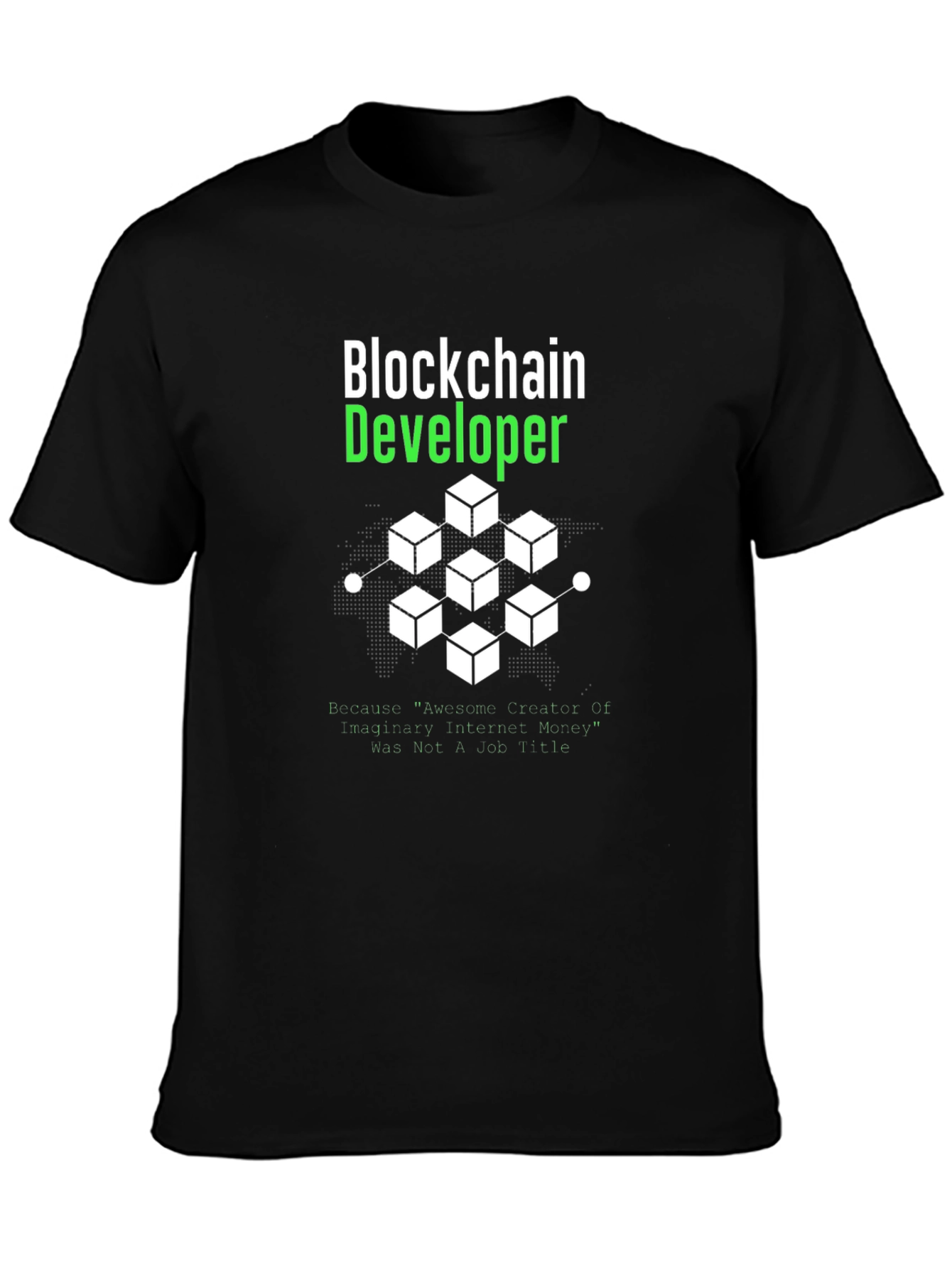 Blockchain Developer Graphic T-Shirt