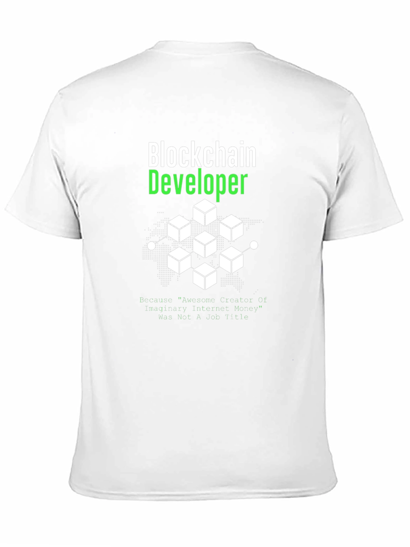 Blockchain Developer Graphic T-Shirt