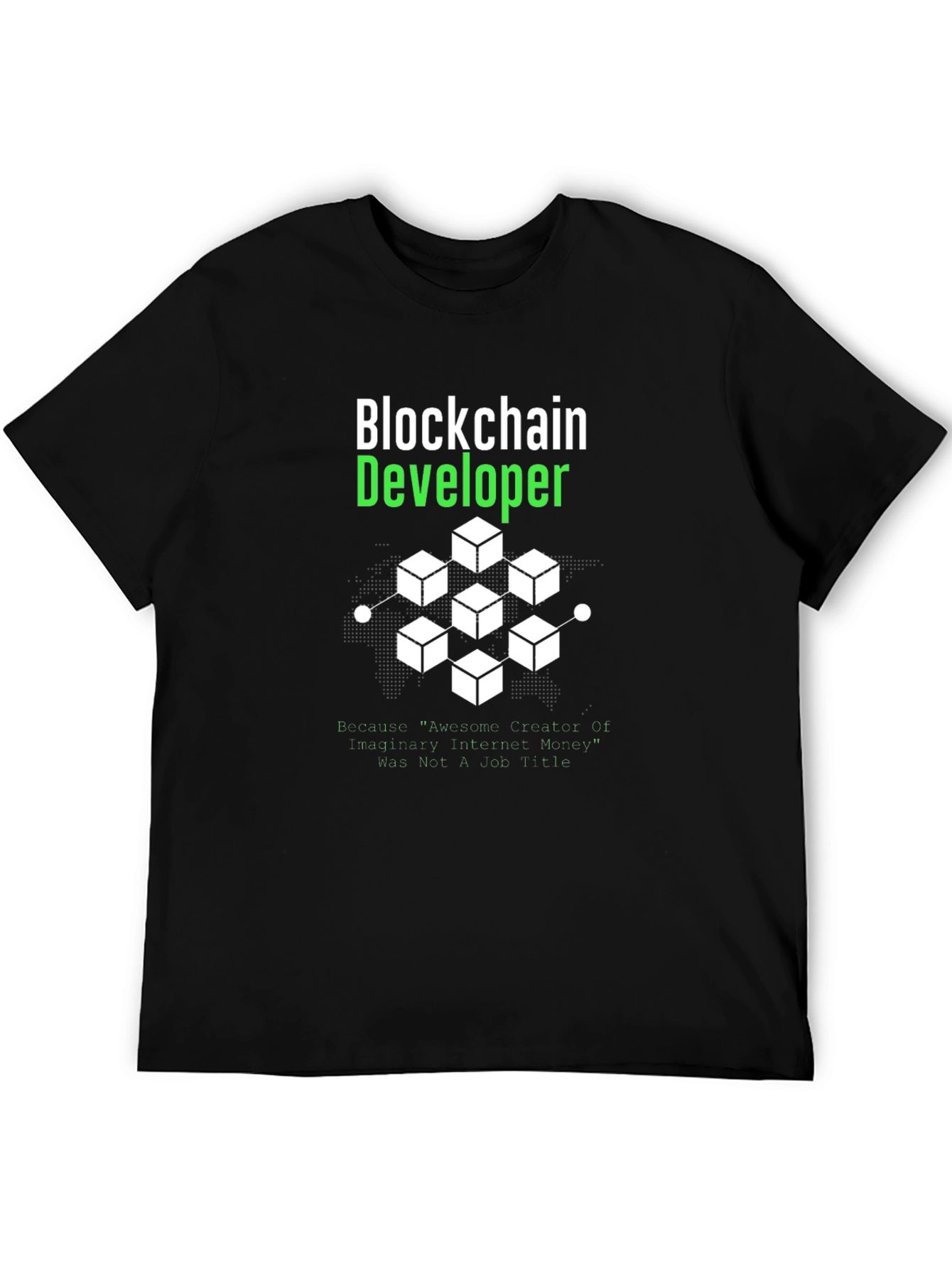Blockchain Developer Graphic T-Shirt