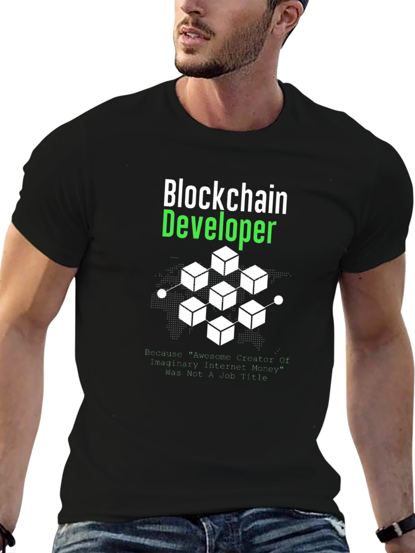 Blockchain Developer Graphic T-Shirt