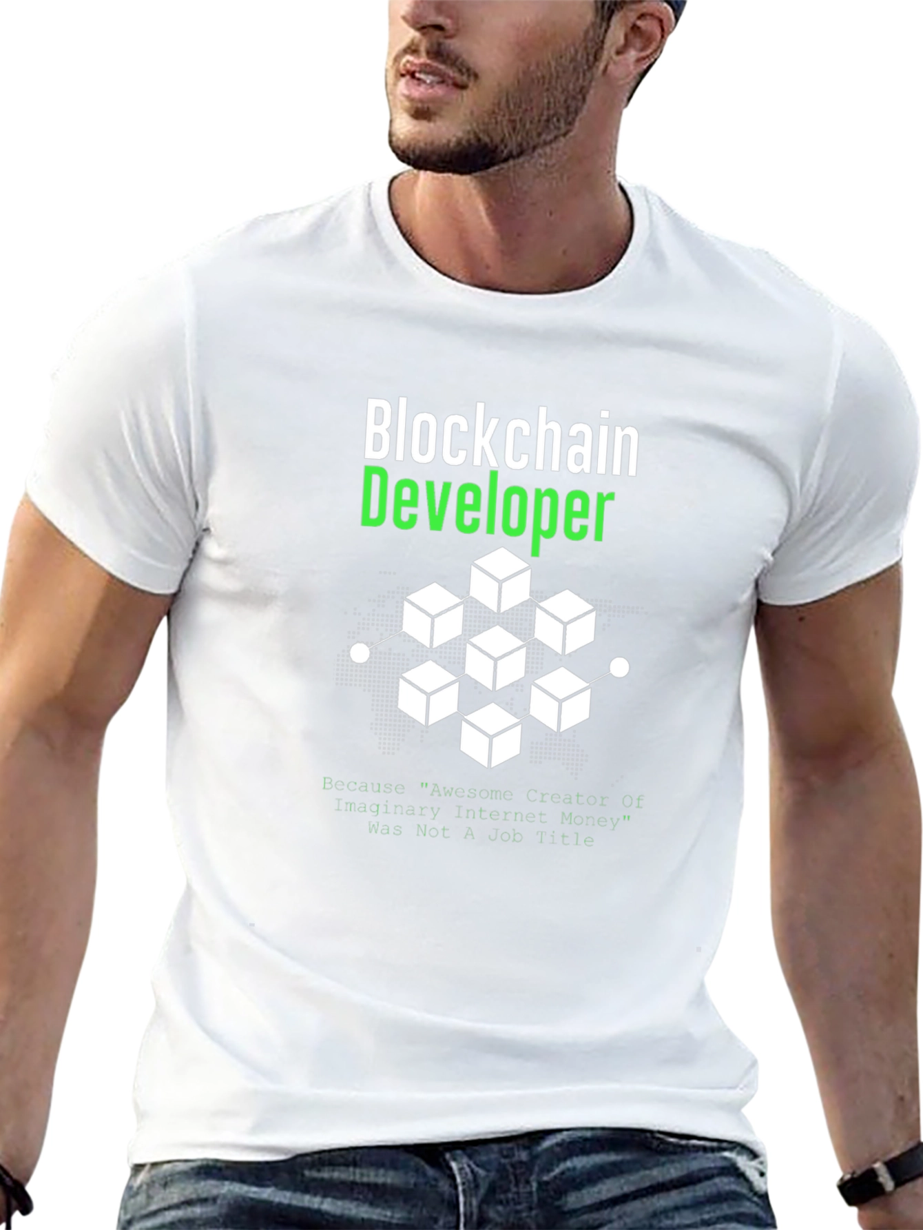 Blockchain Developer Graphic T-Shirt