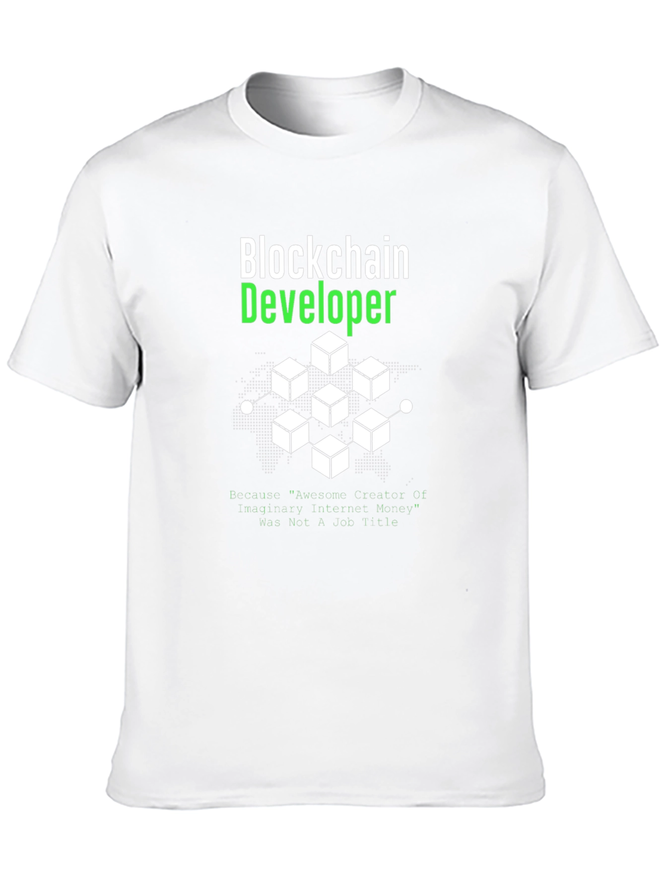 Blockchain Developer Graphic T-Shirt