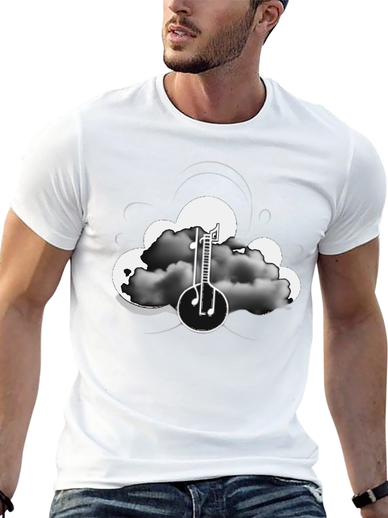 Cloud Banjo T-Shirt - Black
