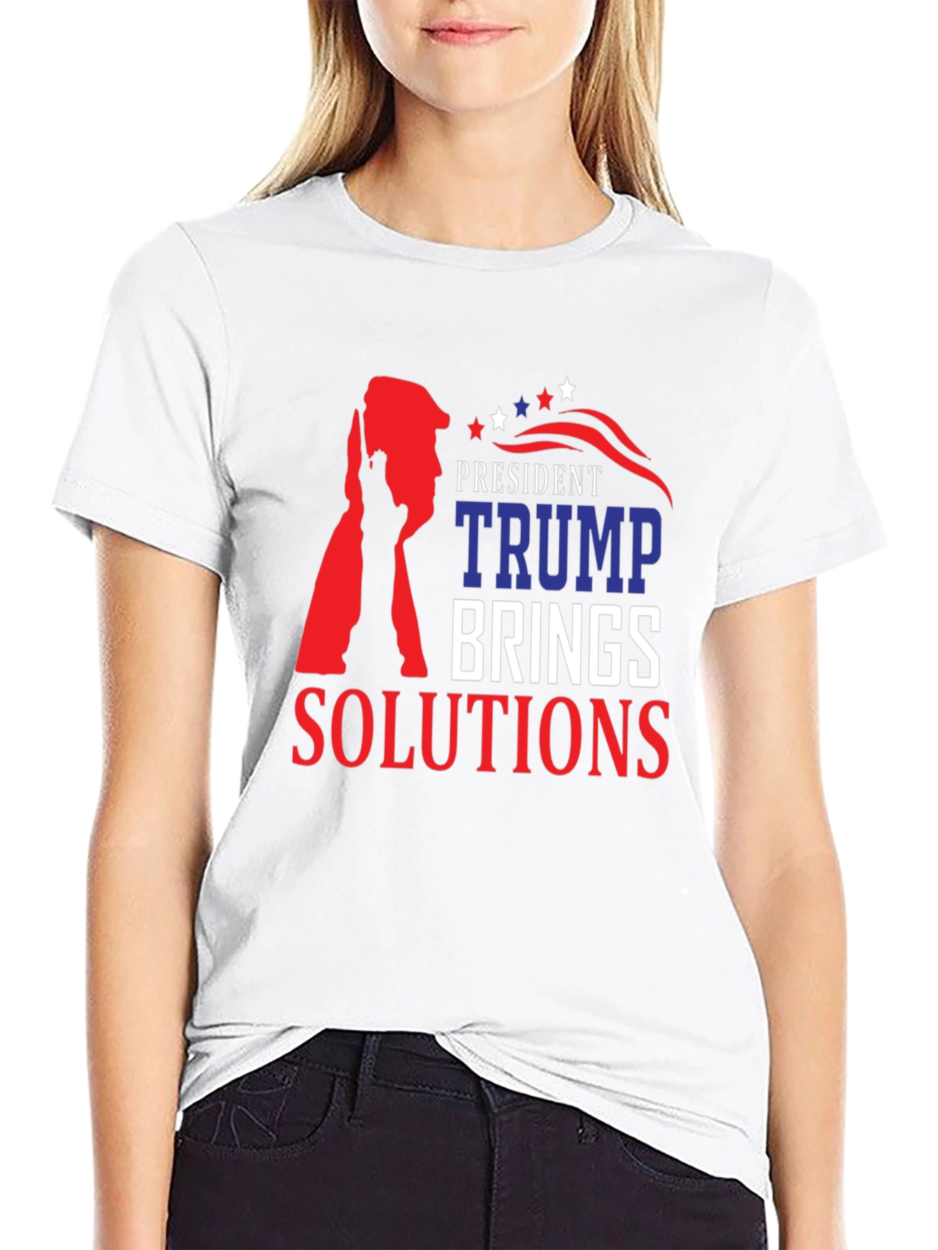 President Trump Brings Solutions T-Shirt