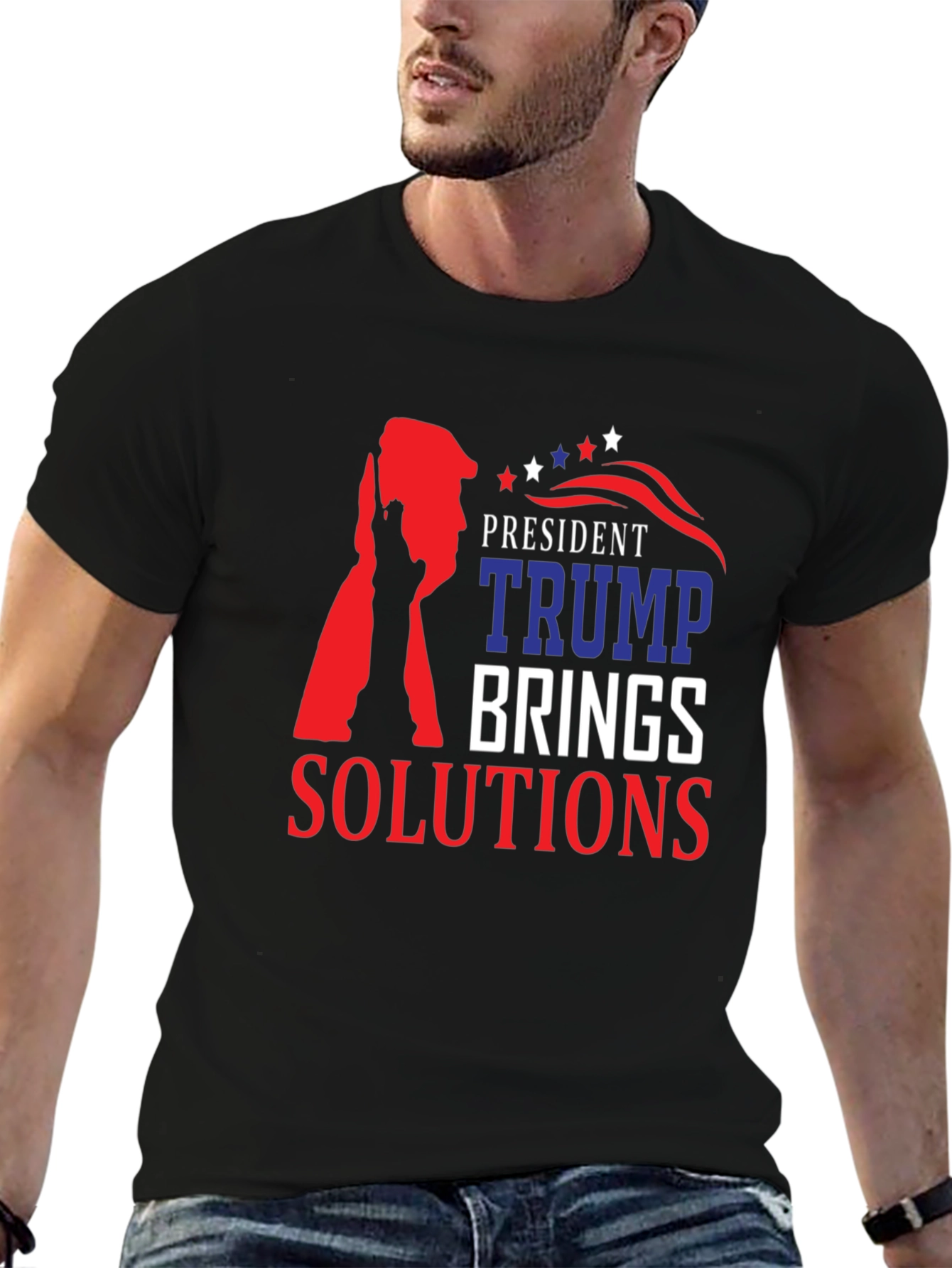 President Trump Brings Solutions T-Shirt
