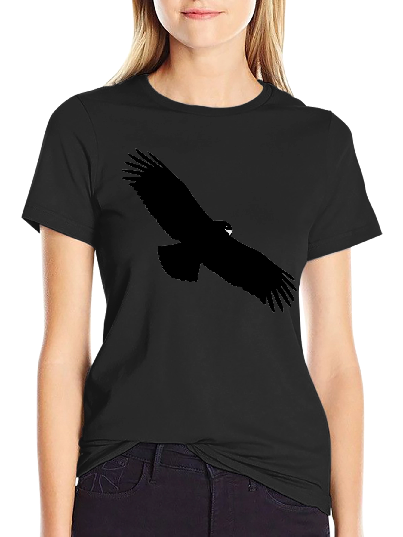 Black Eagle Graphic Tee - Mens Short Sleeve
